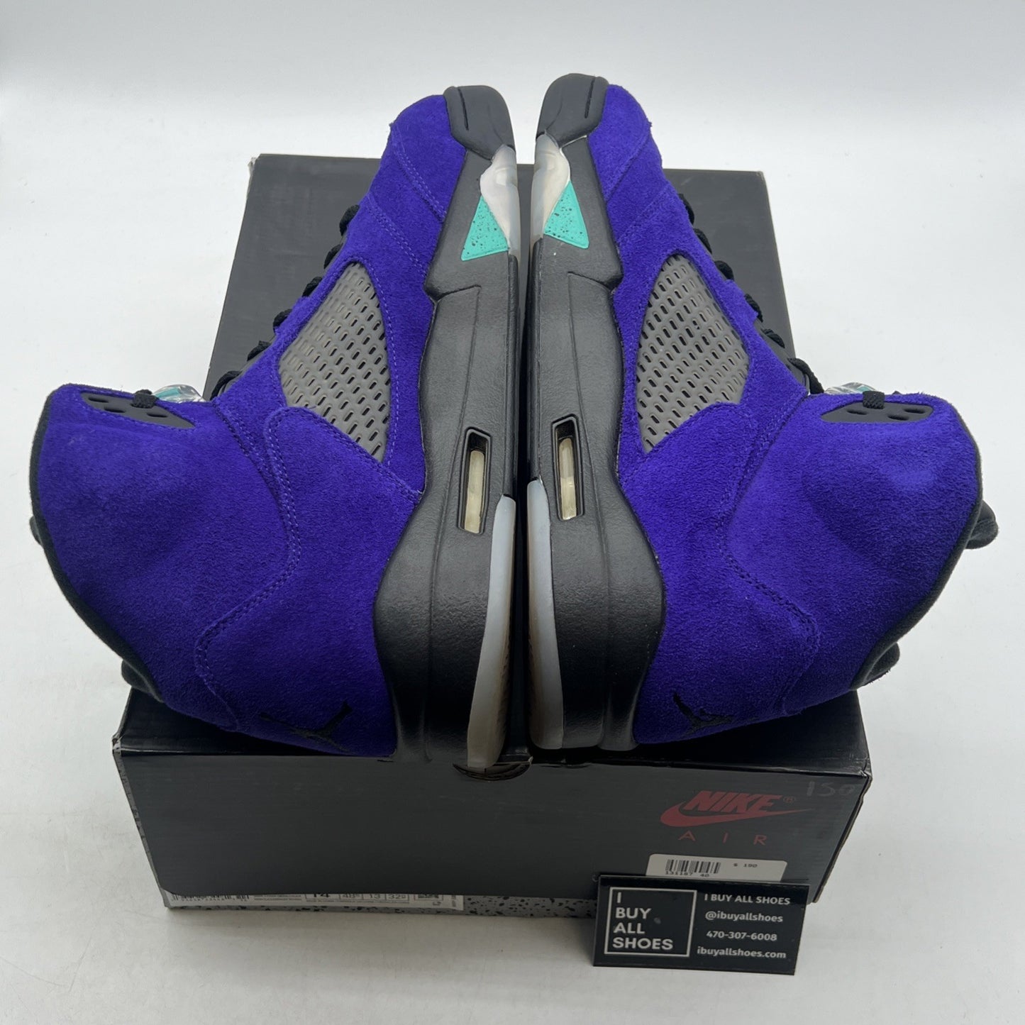 Size 14 - Air Jordan 5 Retro Alternate Grape 2020 (136027-500)