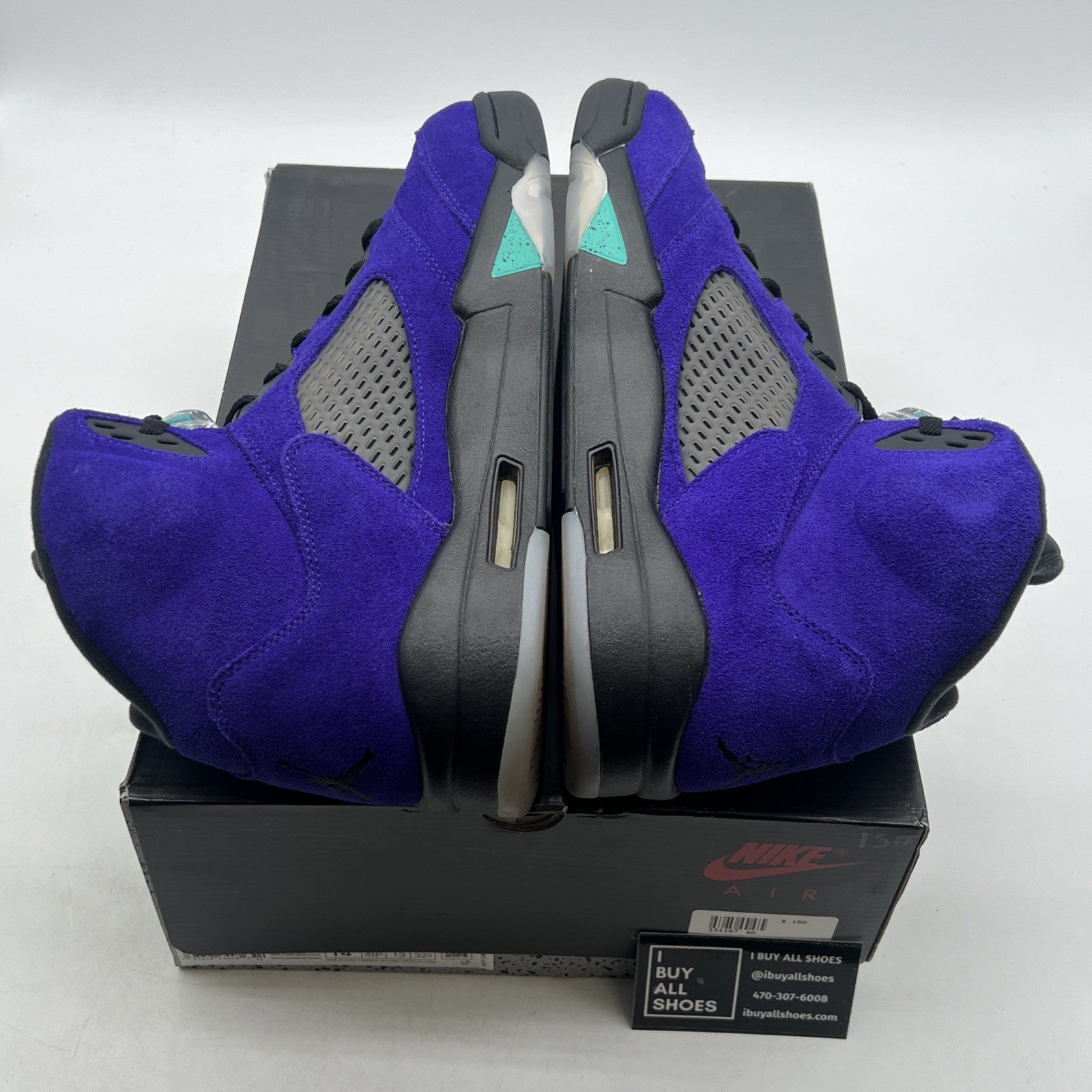 Size 14 - Air Jordan 5 Retro Alternate Grape 2020 (136027-500)