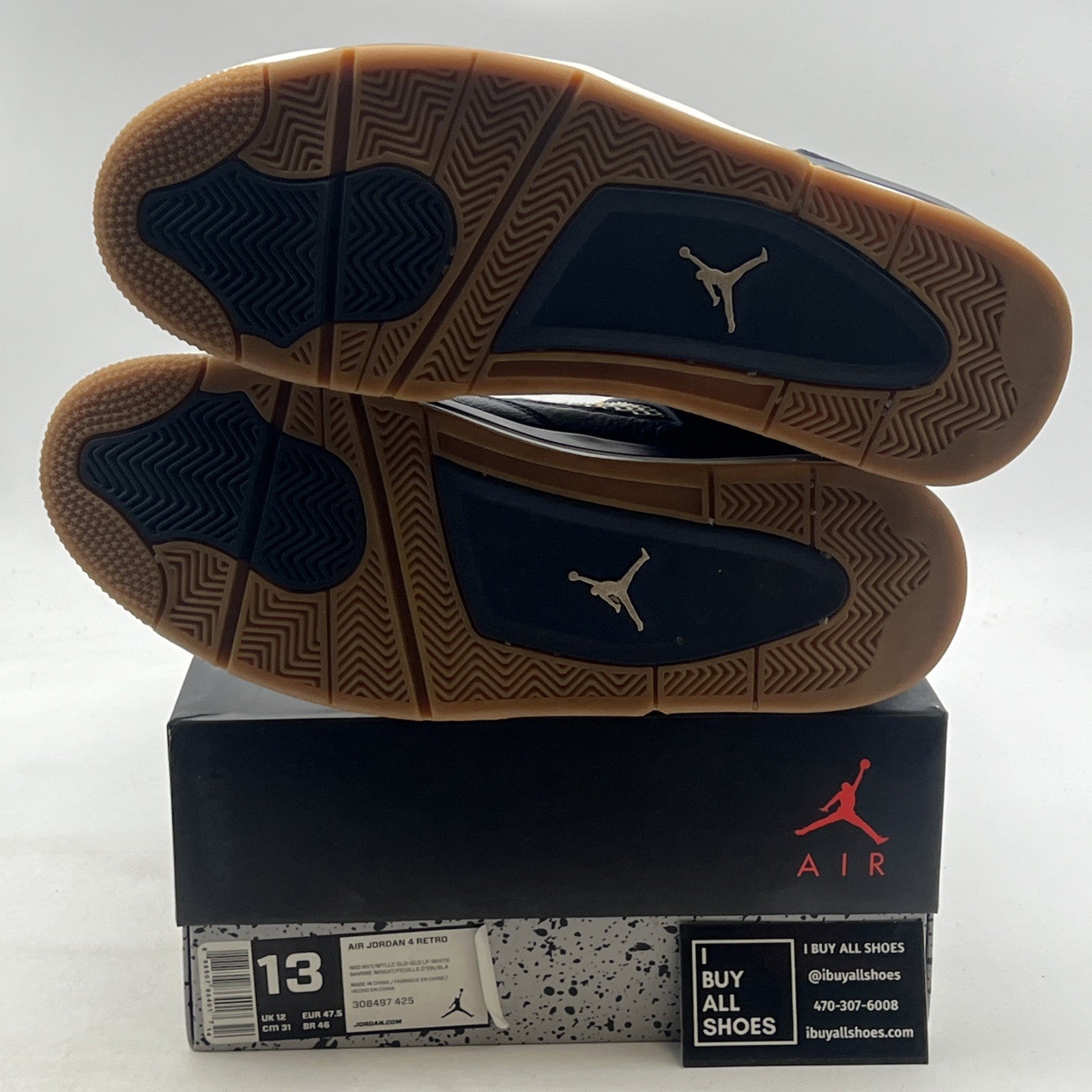 Size 13 - Air Jordan 4 Retro Dunk From Above (308497-425)