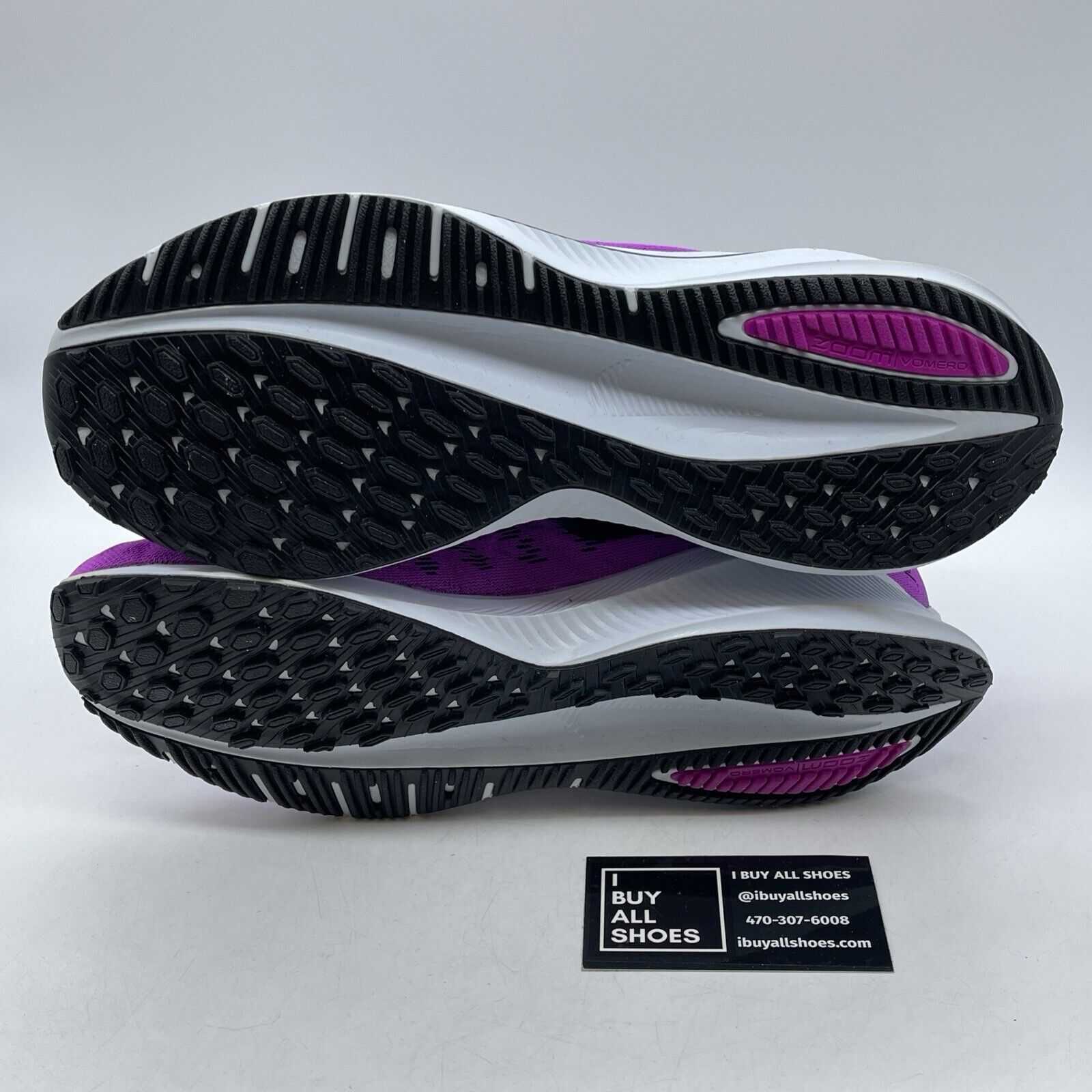 Size 8.5 - Nike Air Zoom Vomero 14 Hyper Violet Purple Black White (AH7857-500)