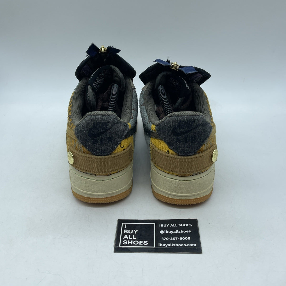 Size 9.5 - Nike Air Force 1 Low x Travis Scott Cactus Jack (CN2405-900)