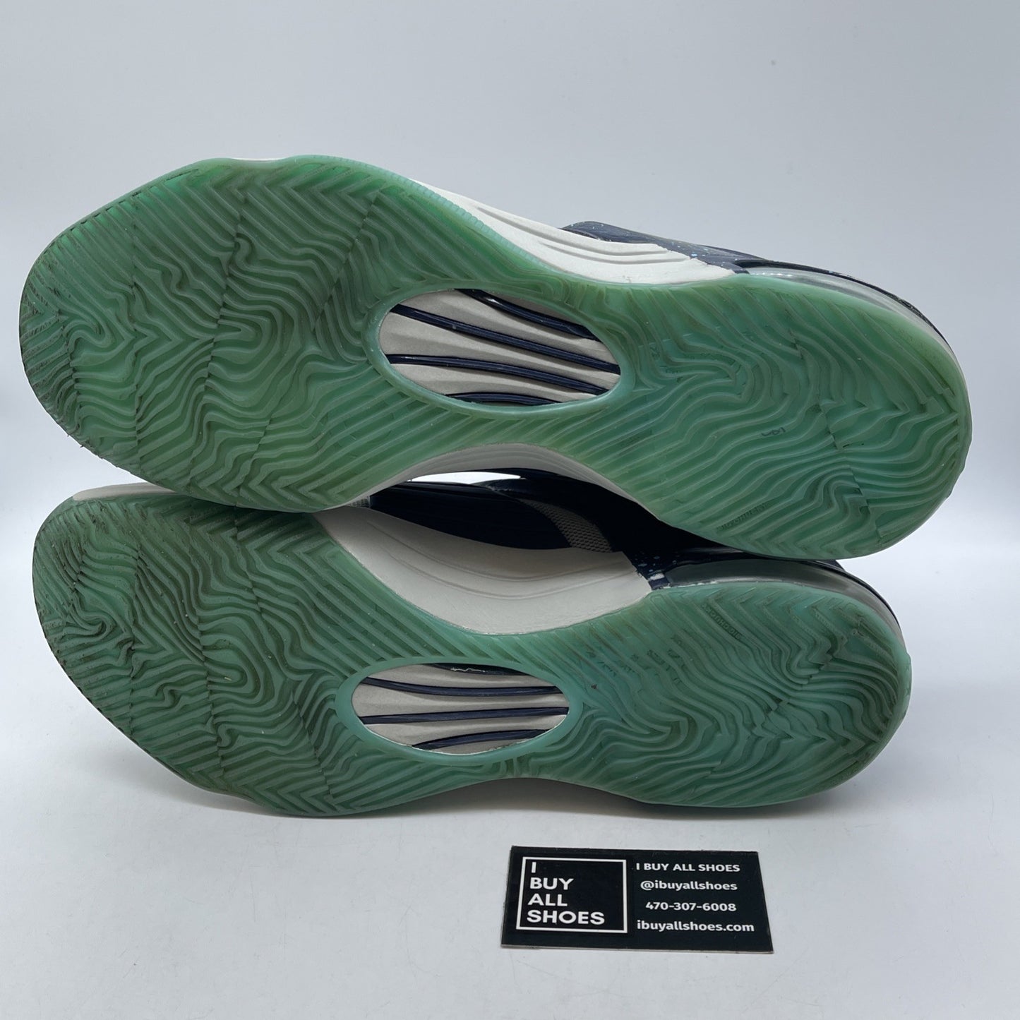 Size 13 - Nike KD 7 EYBL Blue Grey Gold Suede Leather - (745957-474)