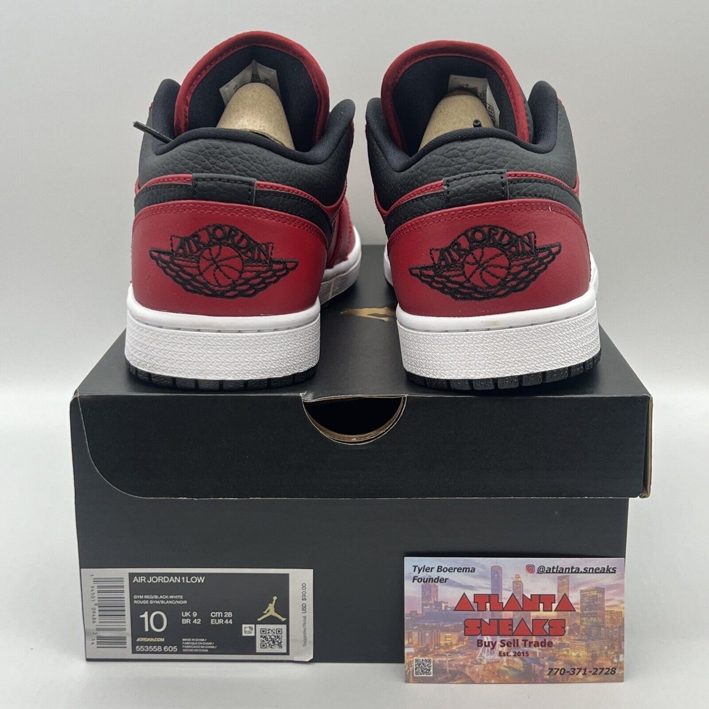 Size 10 - Jordan 1 Low Reverse Bred