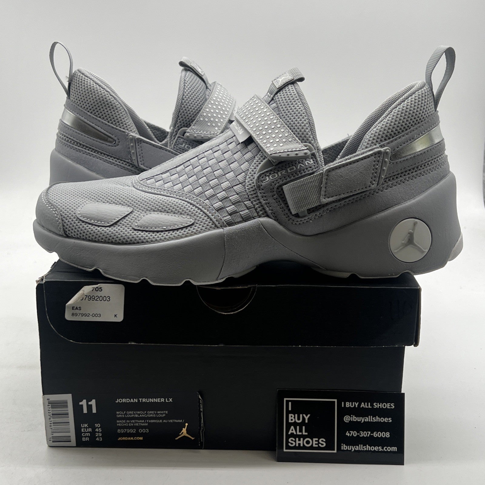 Size 11 - Jordan Trunner LX Wolf Grey (897992-003)