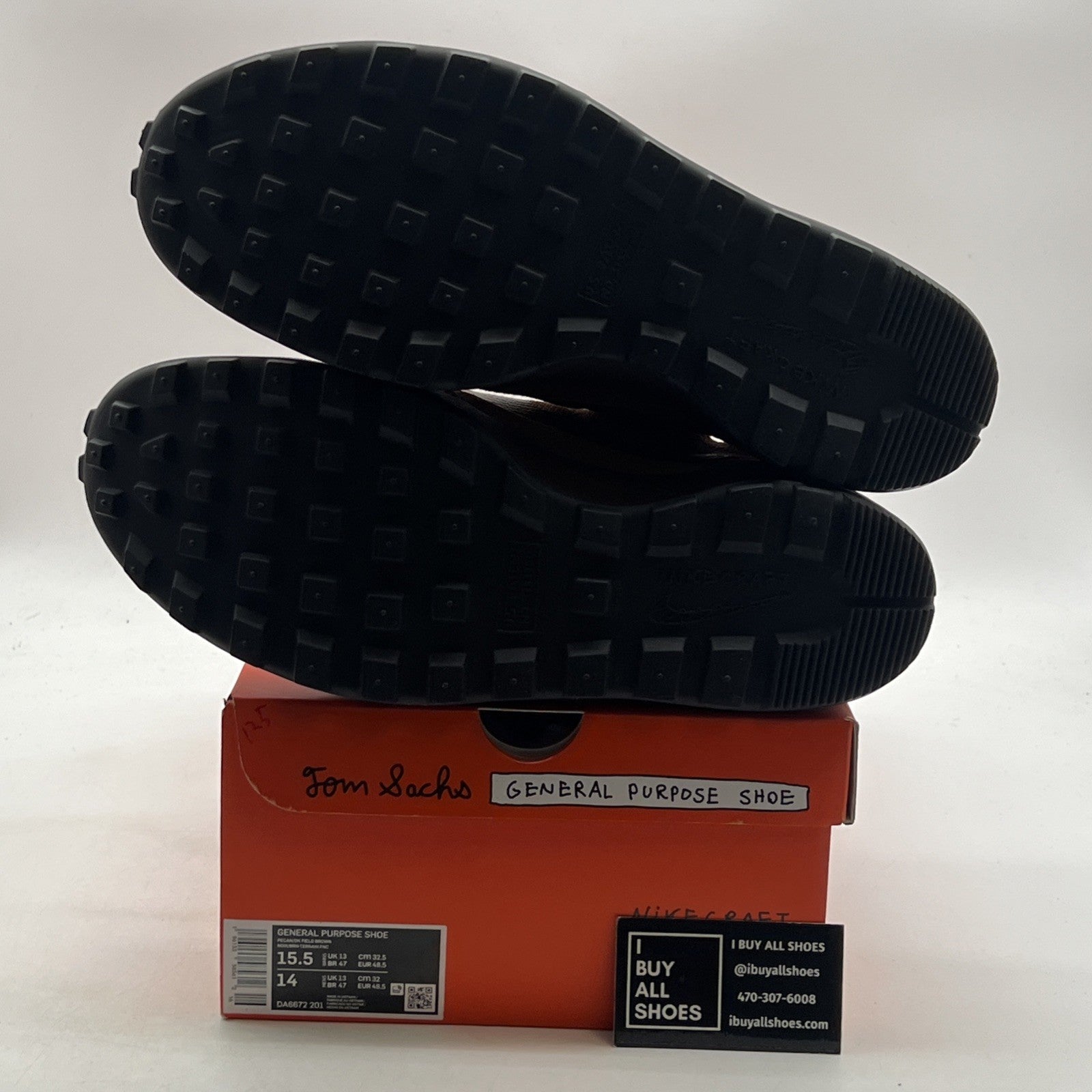 Size 15.5 - Nike x Tom Sachs NikeCraft General Purpose Shoes (DA6672-201)