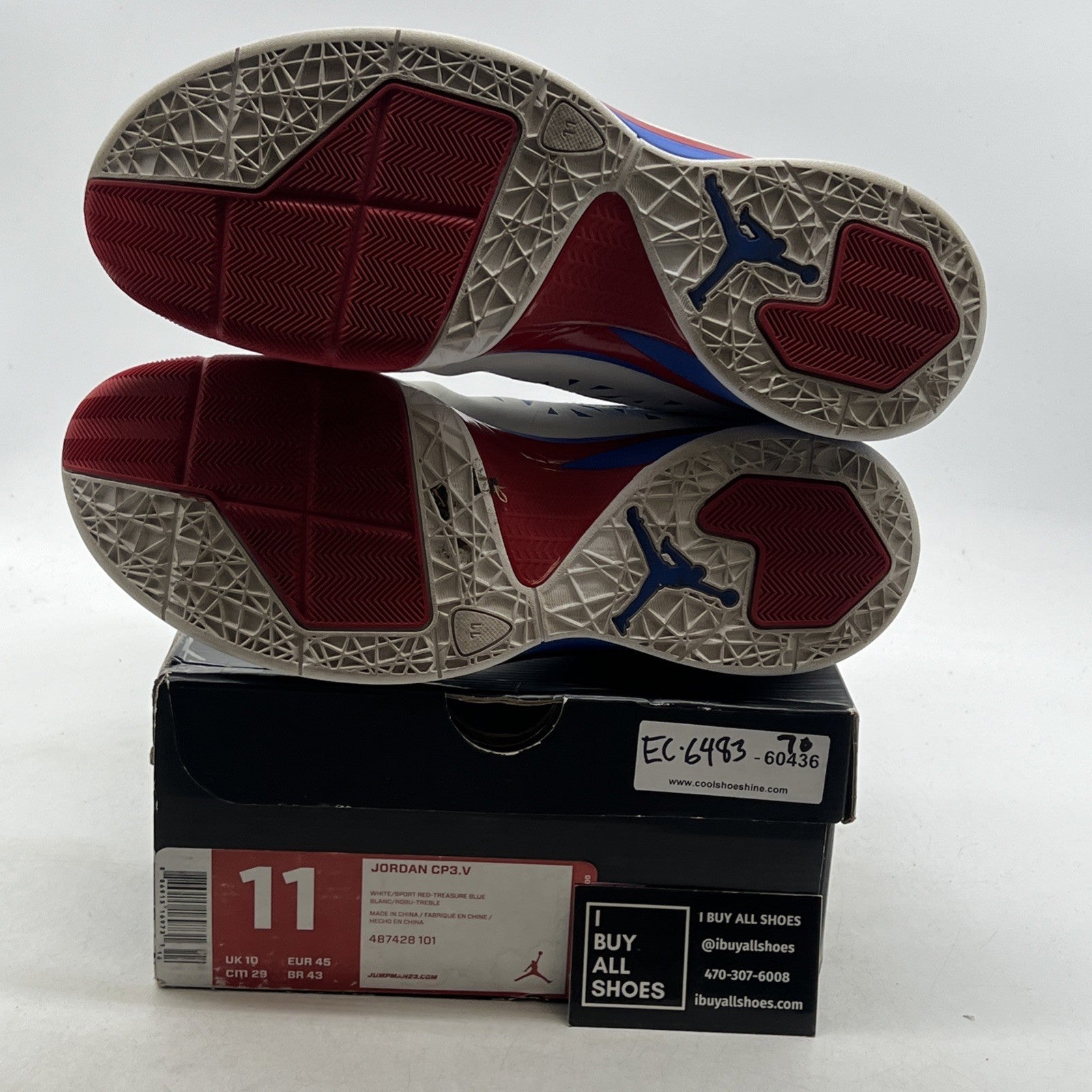 Size 11 - Jordan CP3.V PE Playoff (487428-101)