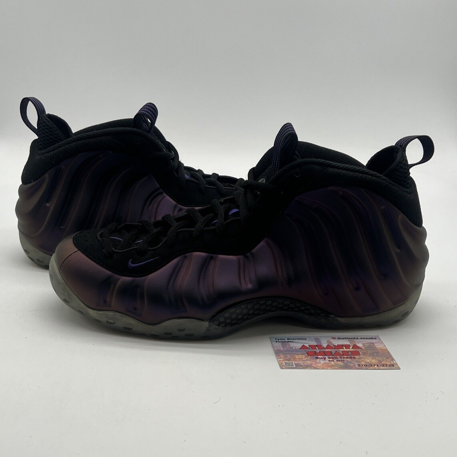 Size 12 - Nike Air Foamposite One 2017 Eggplant (314996-008)