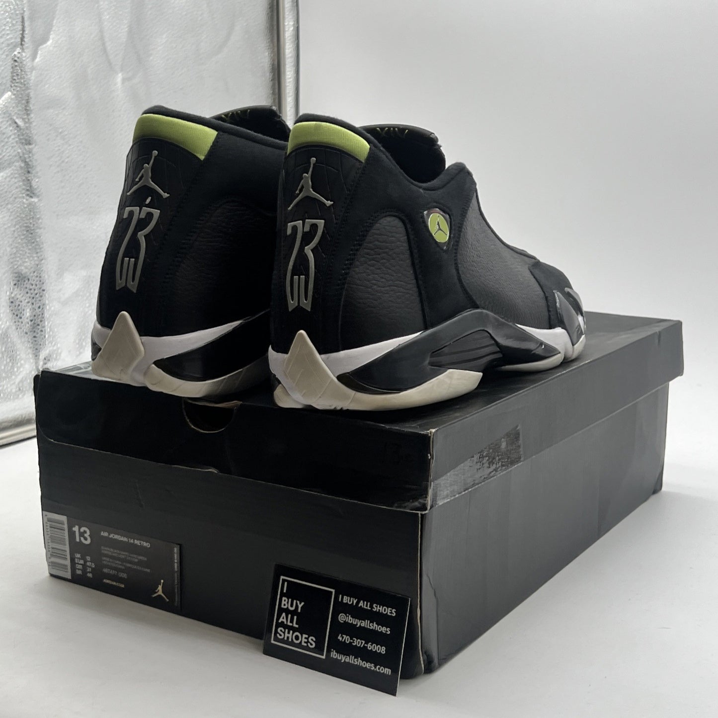 Size 13 - Air Jordan 14 Retro 2016 Indiglo (487471-005)