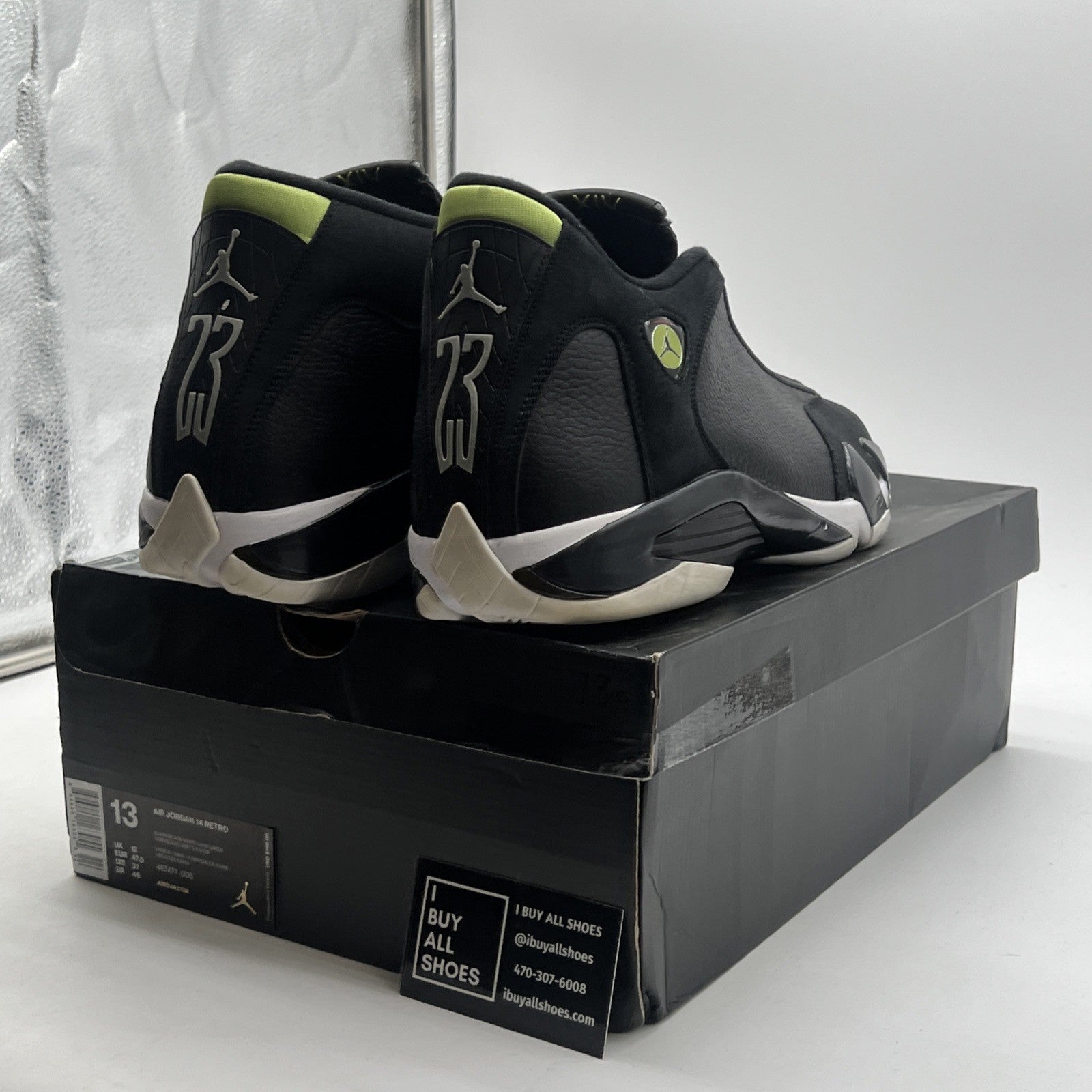 Size 13 - Air Jordan 14 Retro 2016 Indiglo (487471-005)