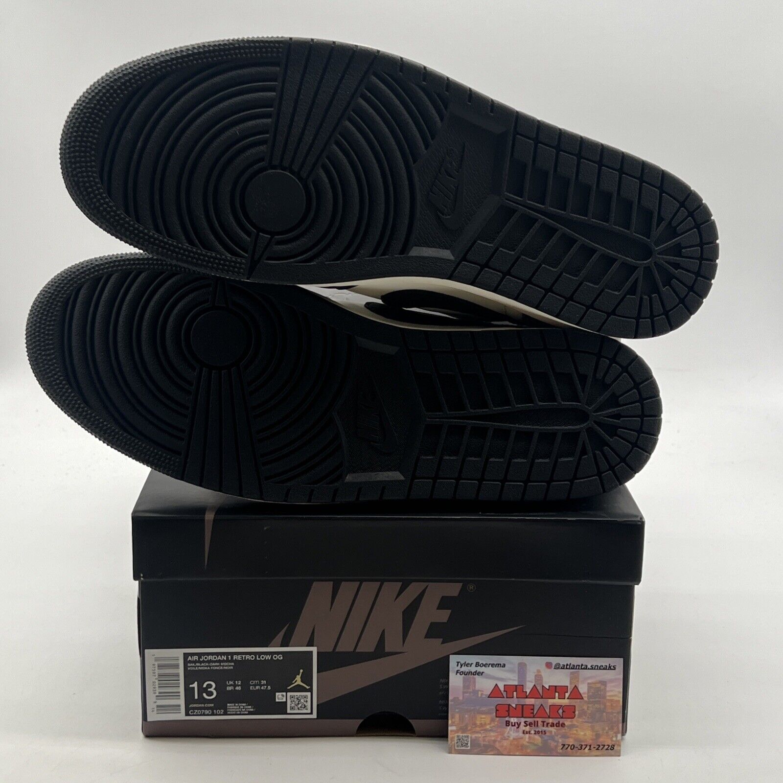 Size 13 - Air Jordan 1 Retro OG Low Mocha (CZ0790-102)