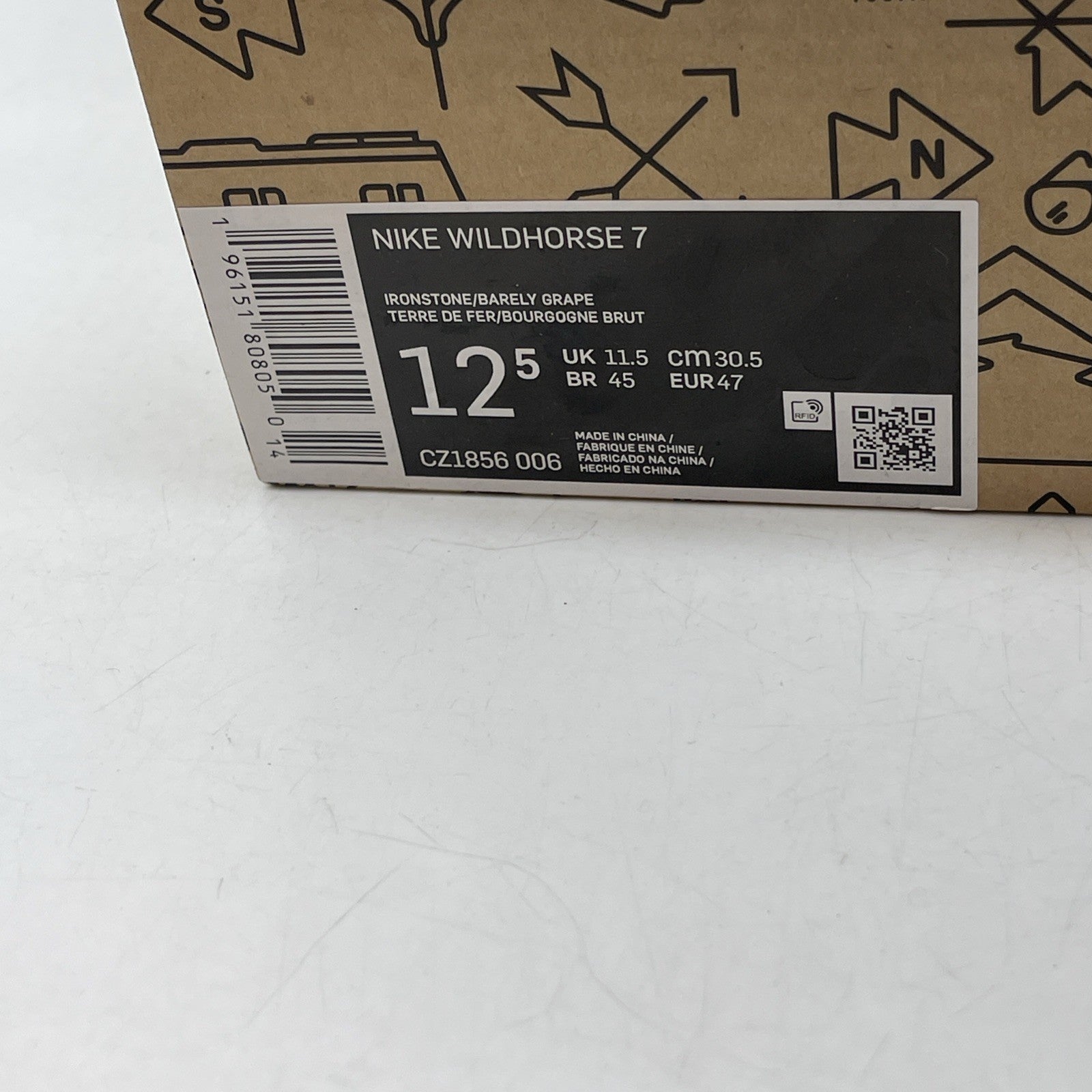 Size 12.5 - Nike Wildhorse 7 Ironstone Laser Blue (CZ1856-006)