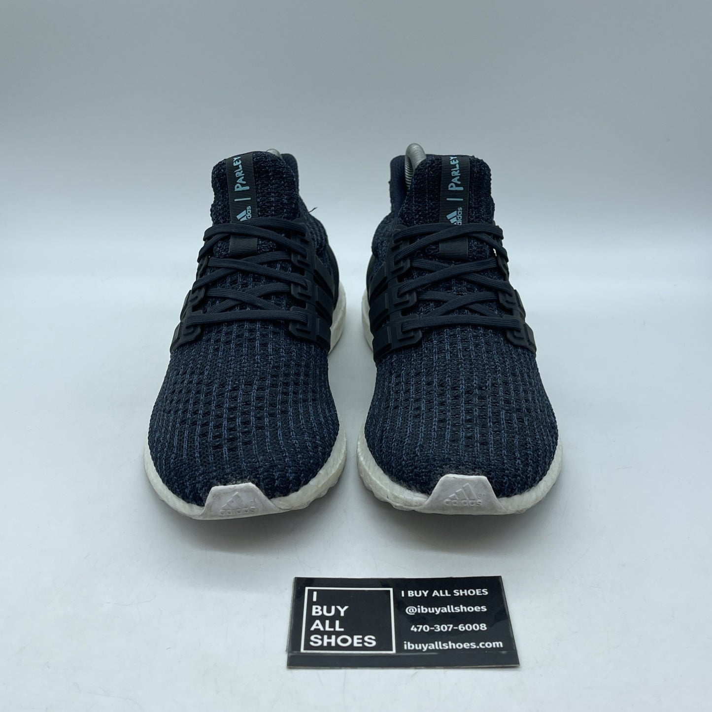 Size 8 - adidas Parley x UltraBoost Deep Ocean Blue Suede (AC7836)