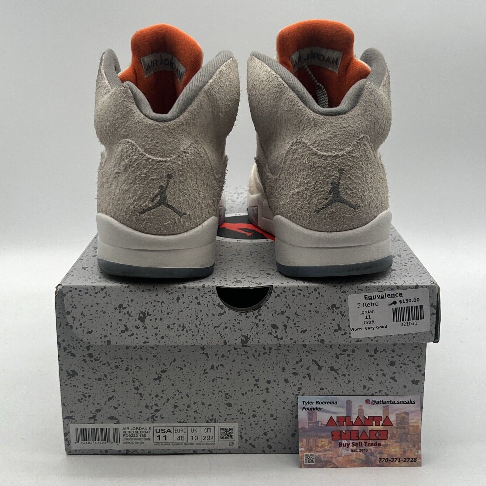 Size 11 - Air Jordan 5 Retro SE Craft Light Orewood Brown Suede (FD9222-180)