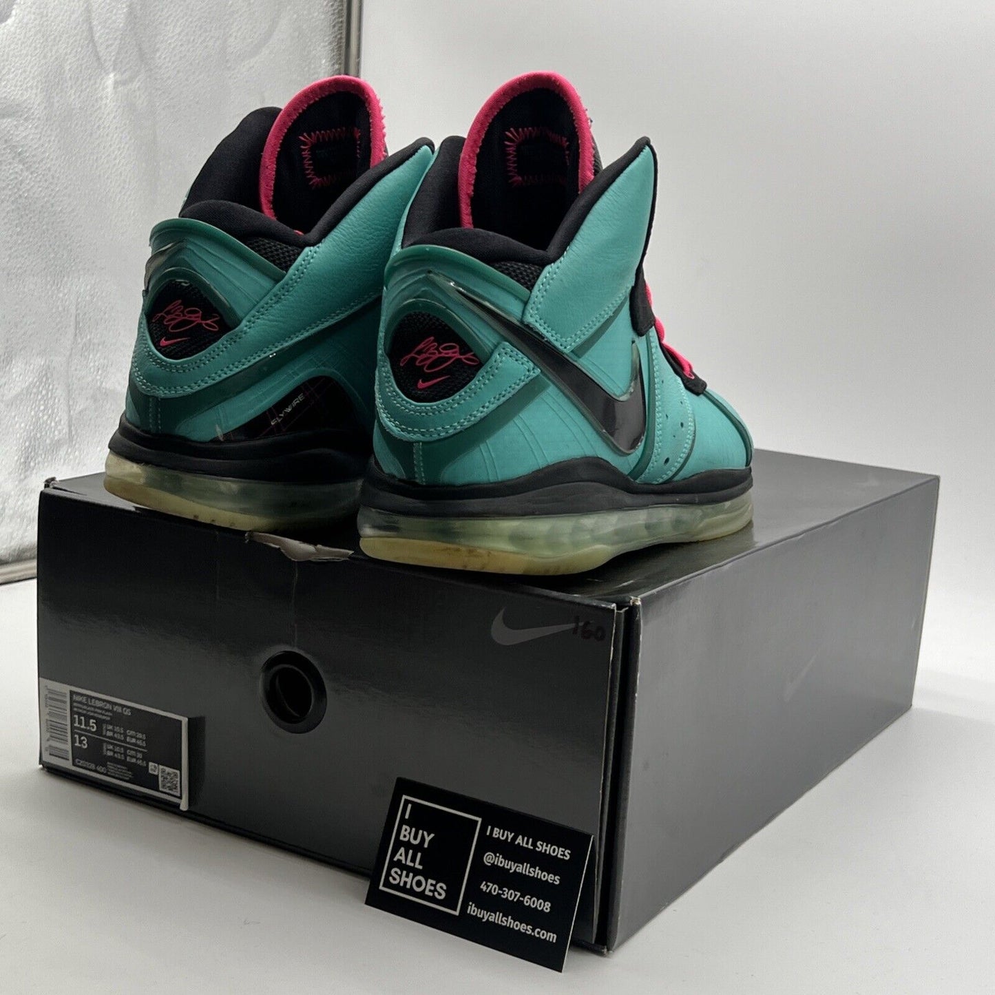 Size 11.5 - Nike LeBron 8 Retro 2021 Pre-Heat (CZ0328-400)
