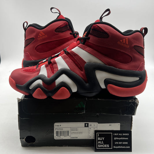 Size 13 - adidas Crazy 8 Retro Red White Black (G20784)