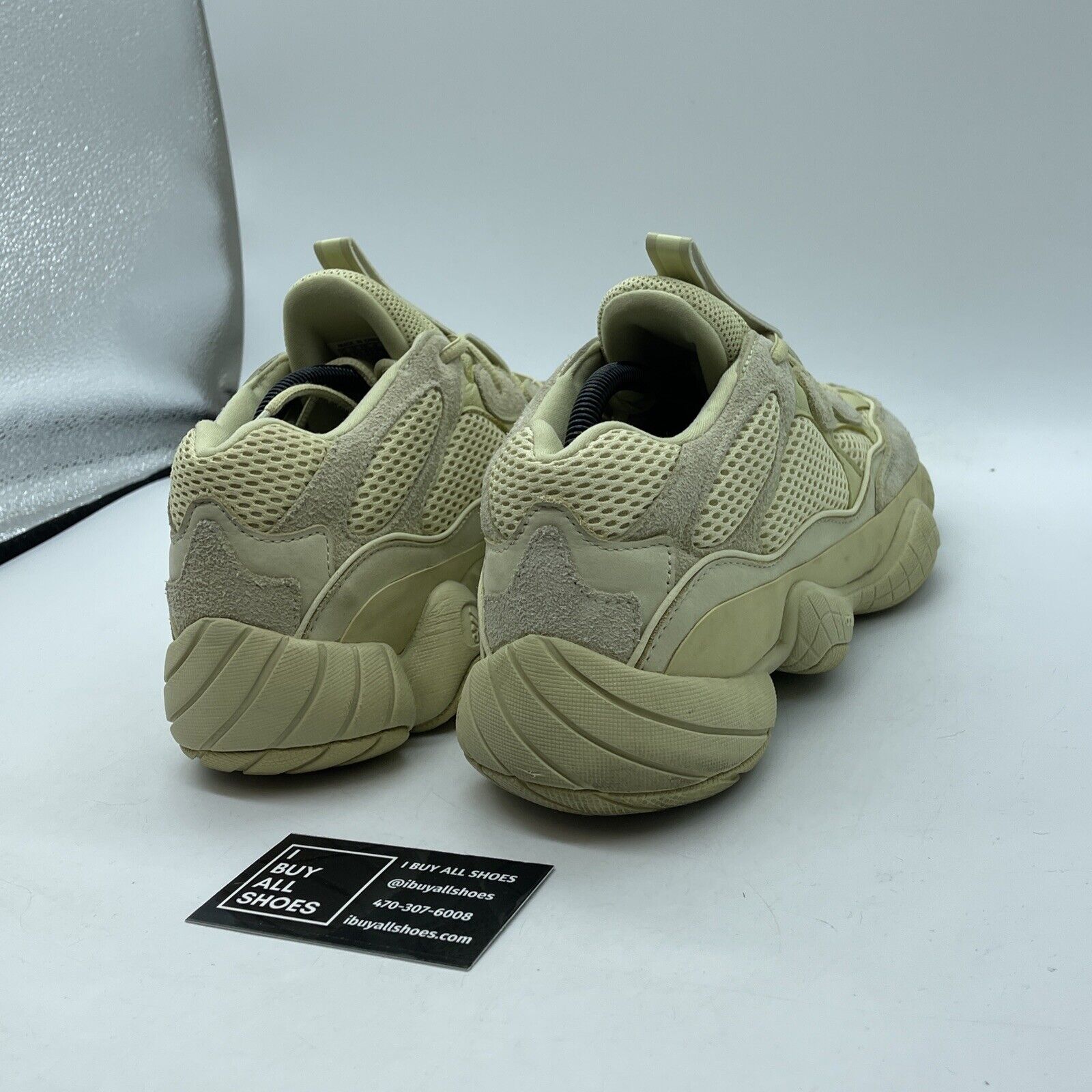 Size 10 - adidas Yeezy 500 Super Moon Yellow Suede Leather (DB2966)