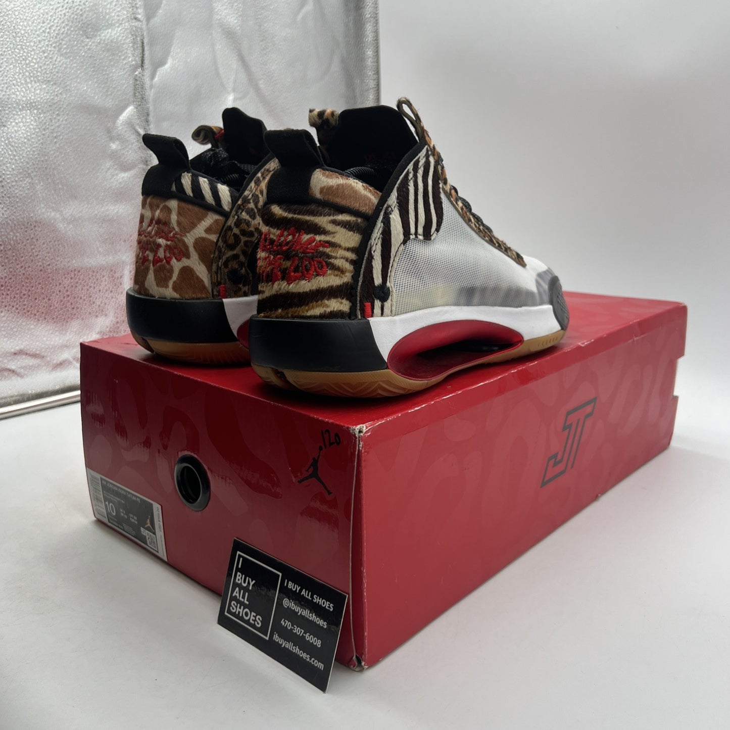 Size 10 - Jayson Tatum x Air Jordan 34 Welcome To The Zoo (DA1899-900)