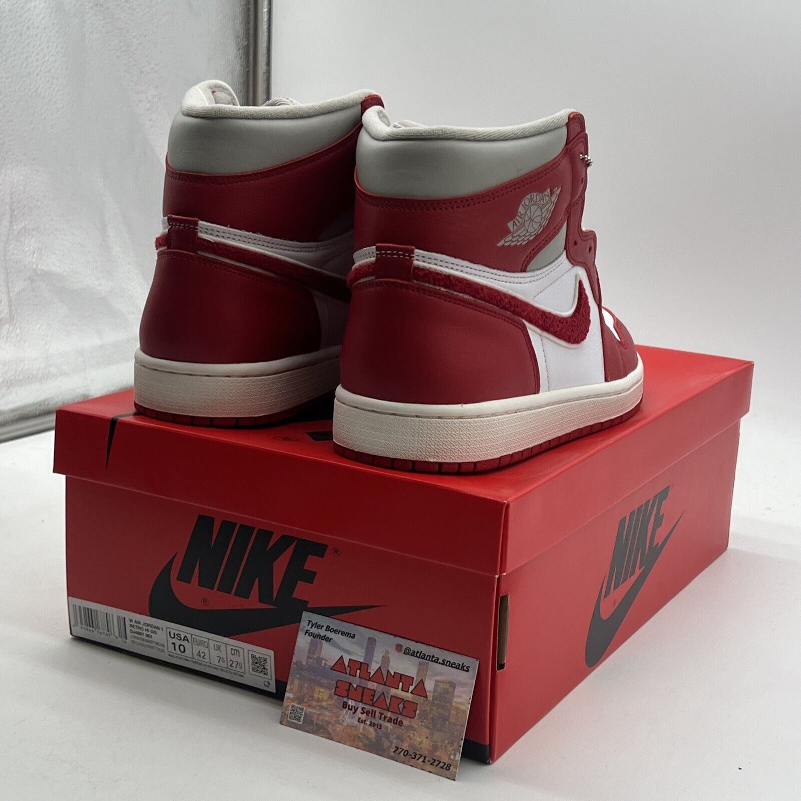 Size 10 - Air Jordan 1 OG High Newstalgia Chenille W (DJ4891-061)