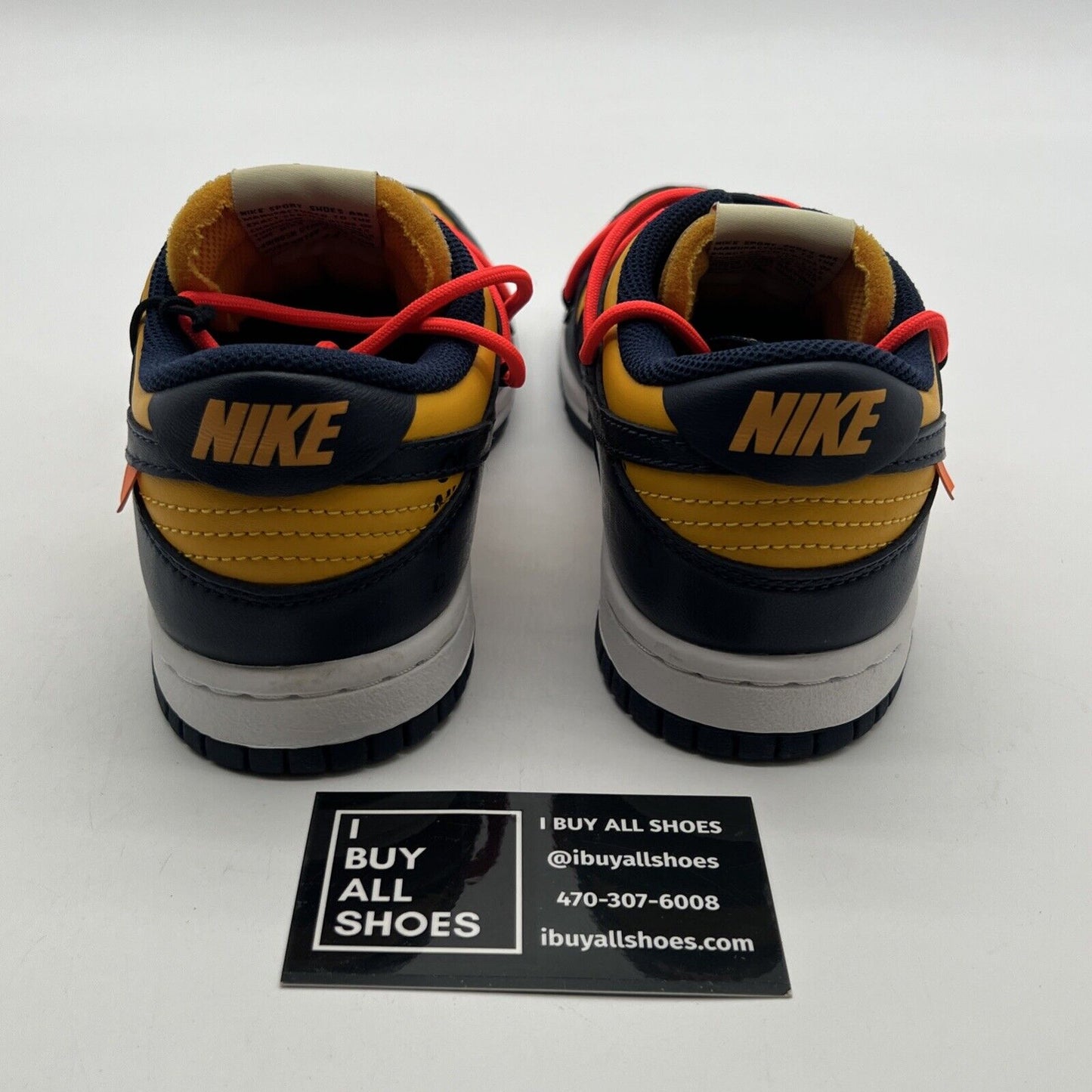Size 4 - Nike Dunk Low x OFF-WHITE University Gold (CT0859-700)