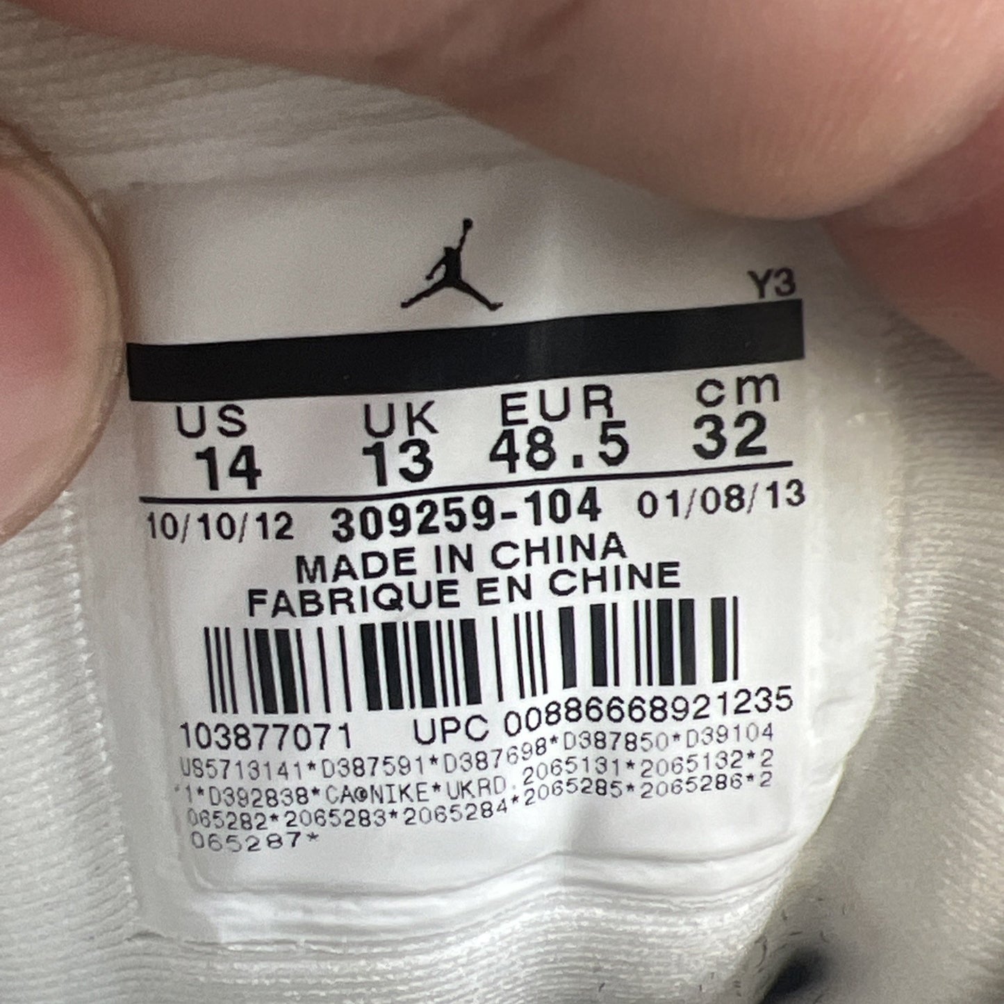 Size 14 - Air Jordan 13 Retro 2013 He Got Game (309259-104)