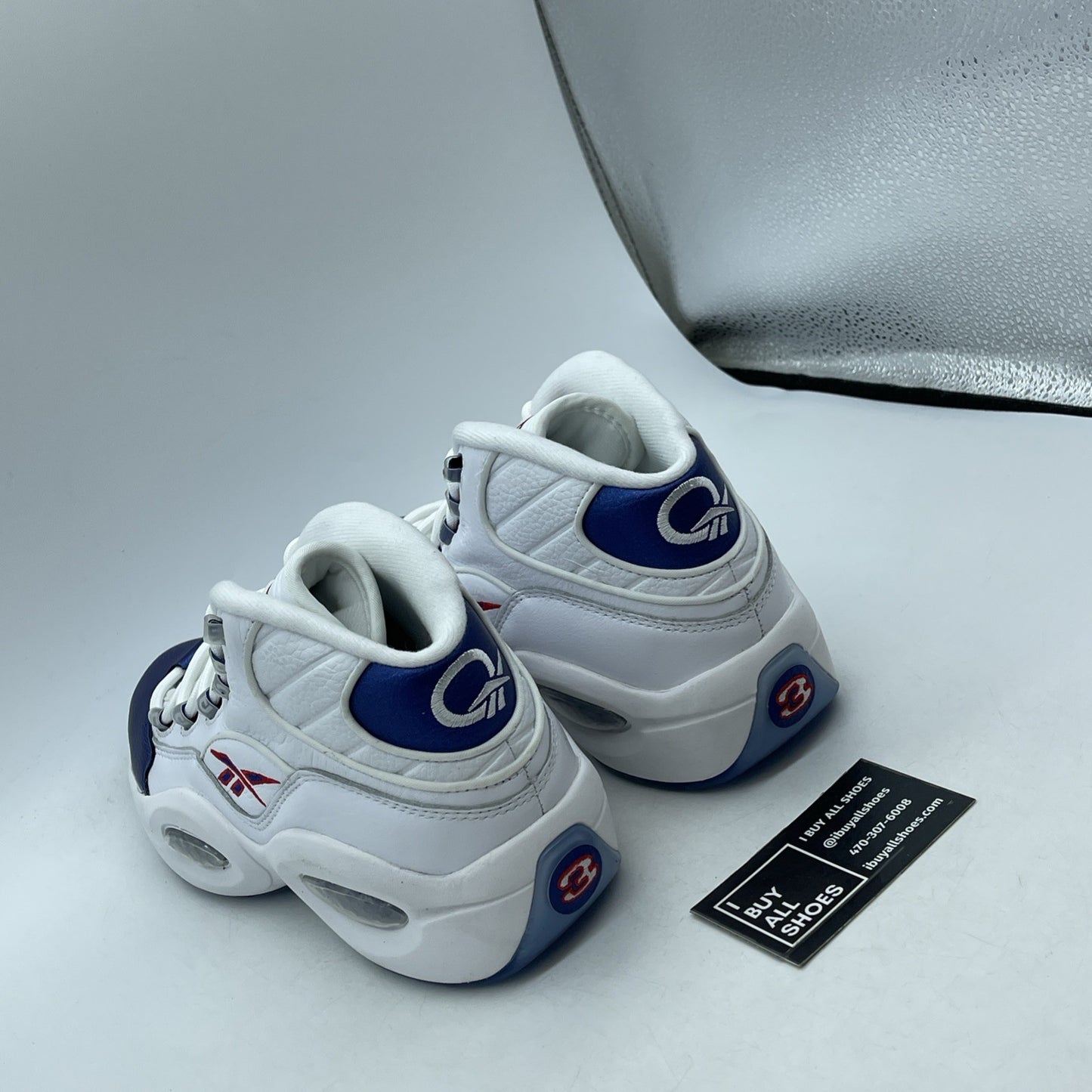 Size 9 - Reebok Question 2022 Mid Blue Toe (GX0227)