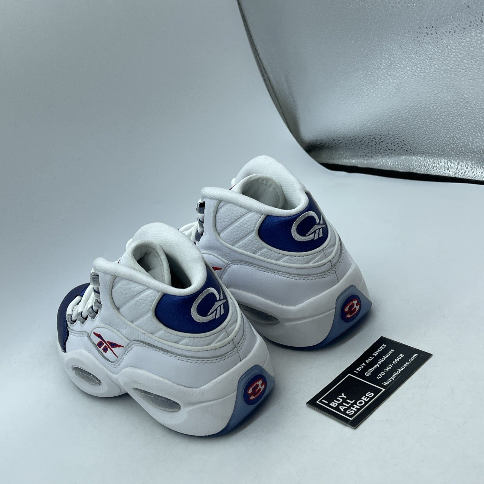 Size 9 - Reebok Question 2022 Mid Blue Toe (GX0227)