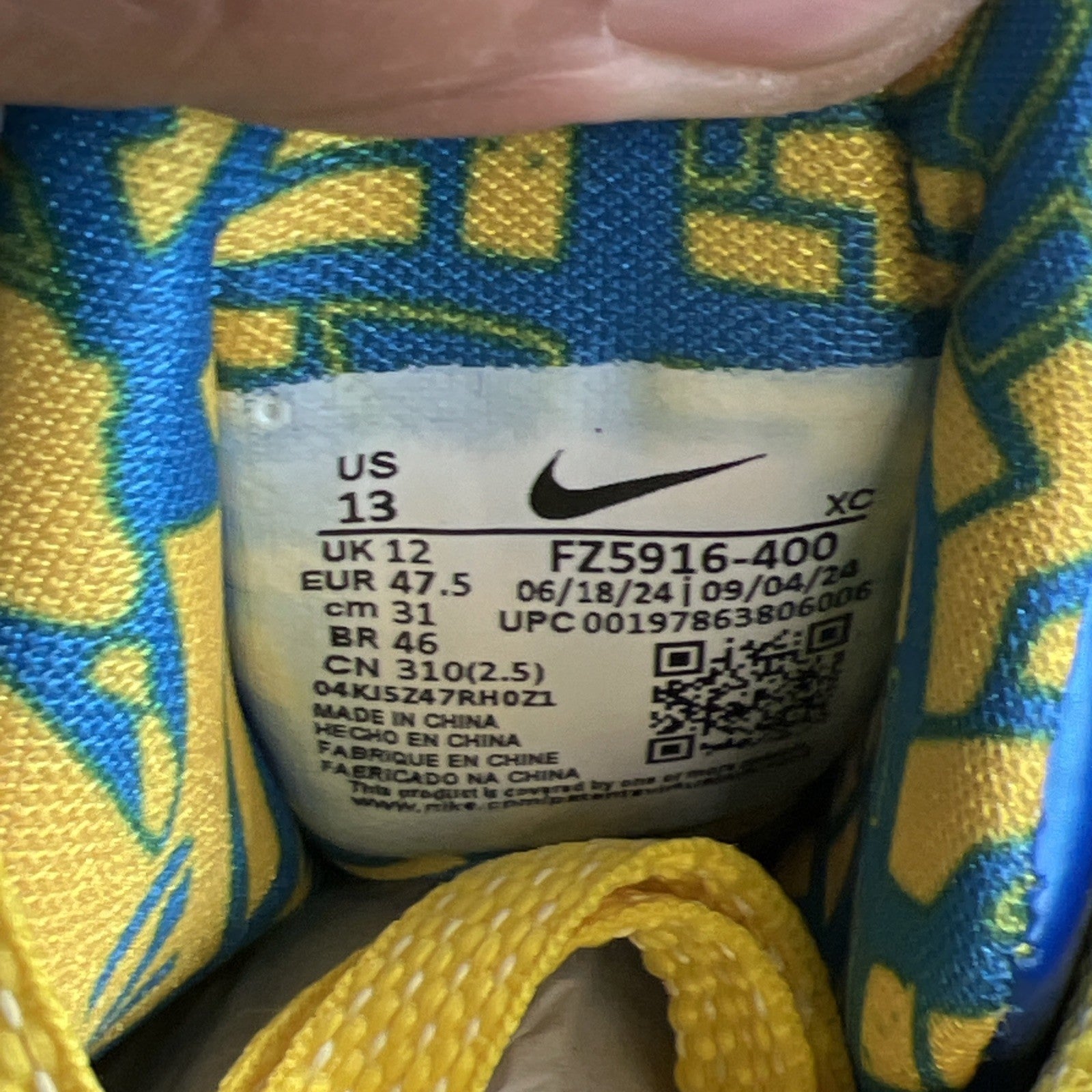 Size 13 - Nike Zoom KD 4 2025 Scoring Title (FZ5916-400)