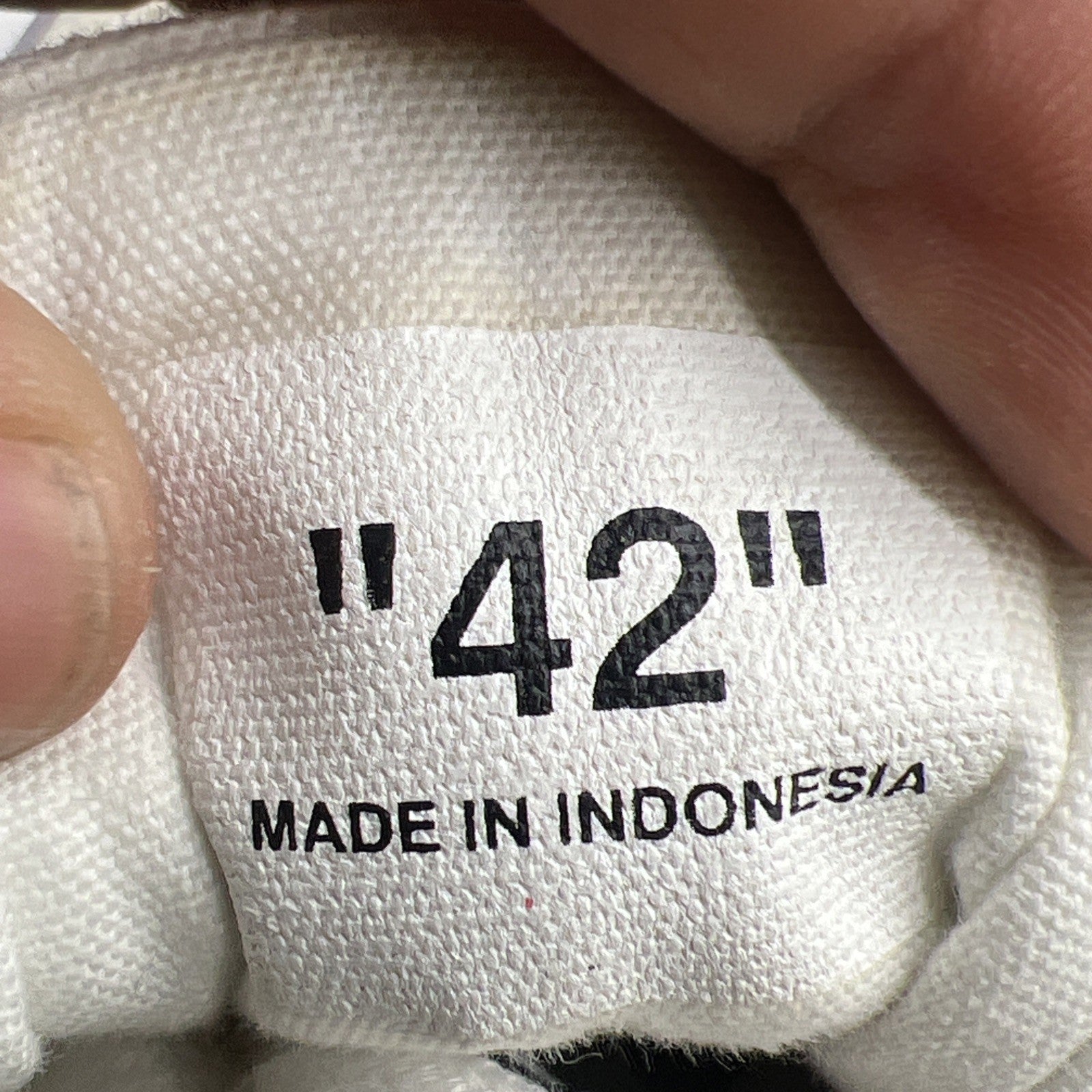 Size 42 - Off-White Vulc Sneaker White ,Light Blue, Grey (OMIA085F21FAB0010109)