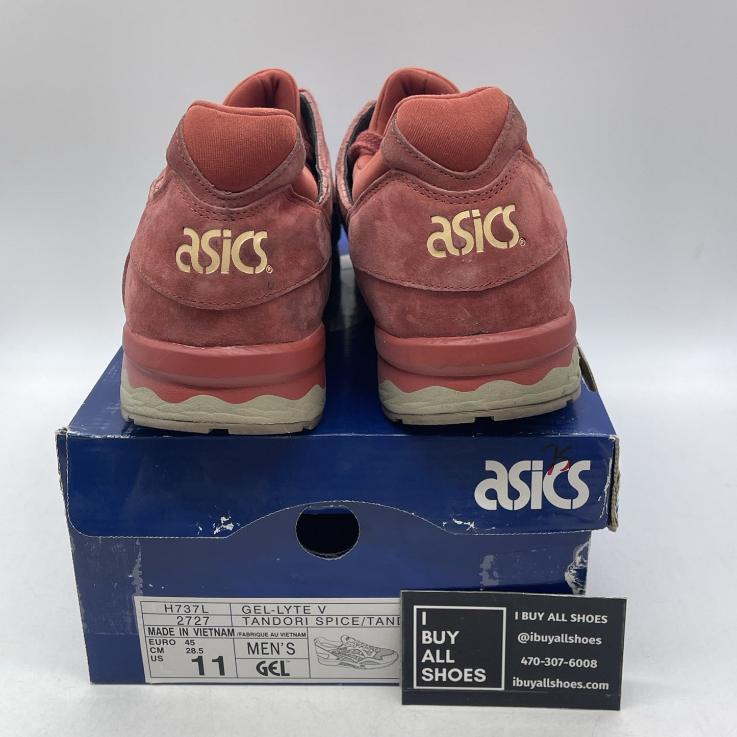 Size 11 - Gel-Lyte V Suede Toe Gel Light 5 Pink (H737L)