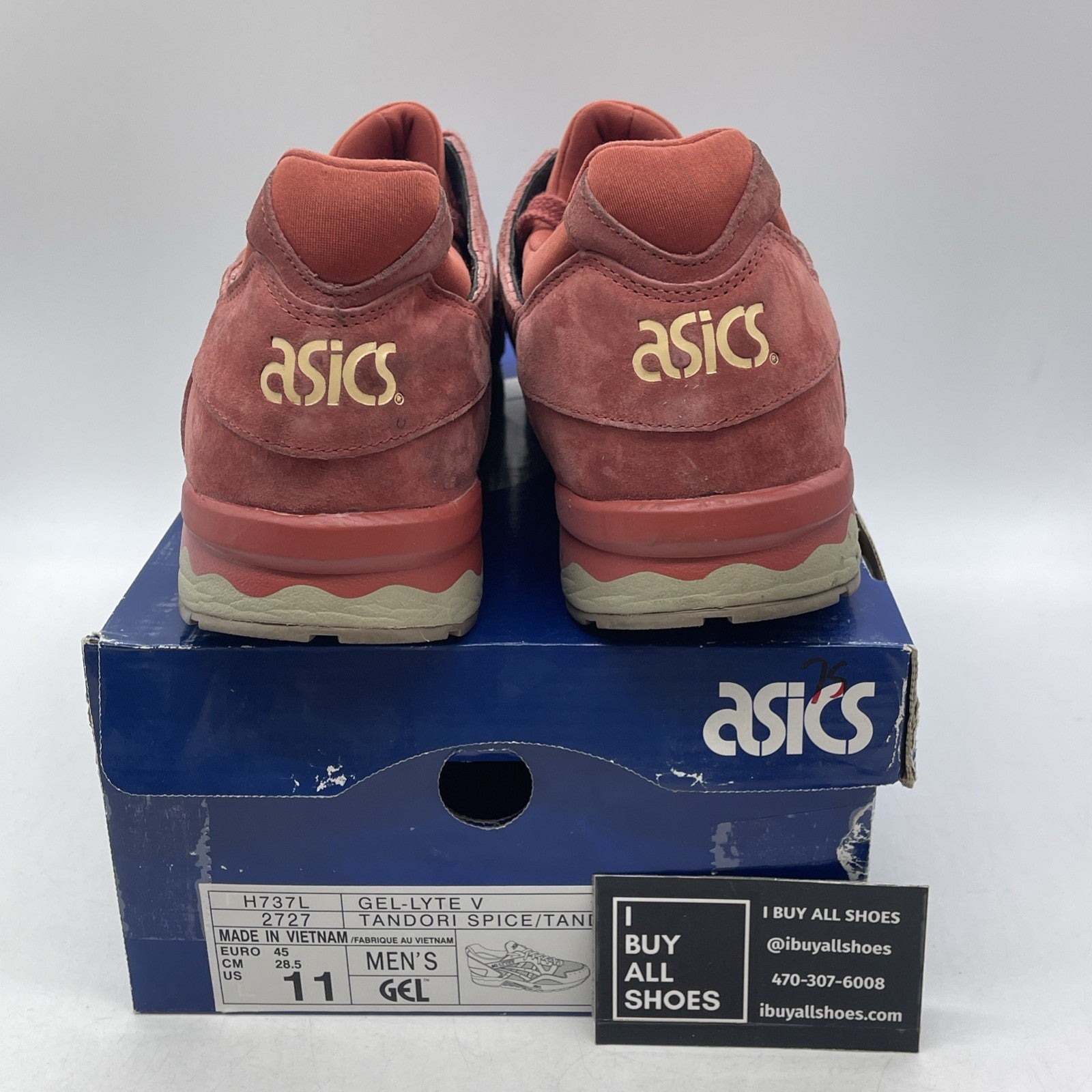 Size 11 - Gel-Lyte V Suede Toe Gel Light 5 Pink (H737L)