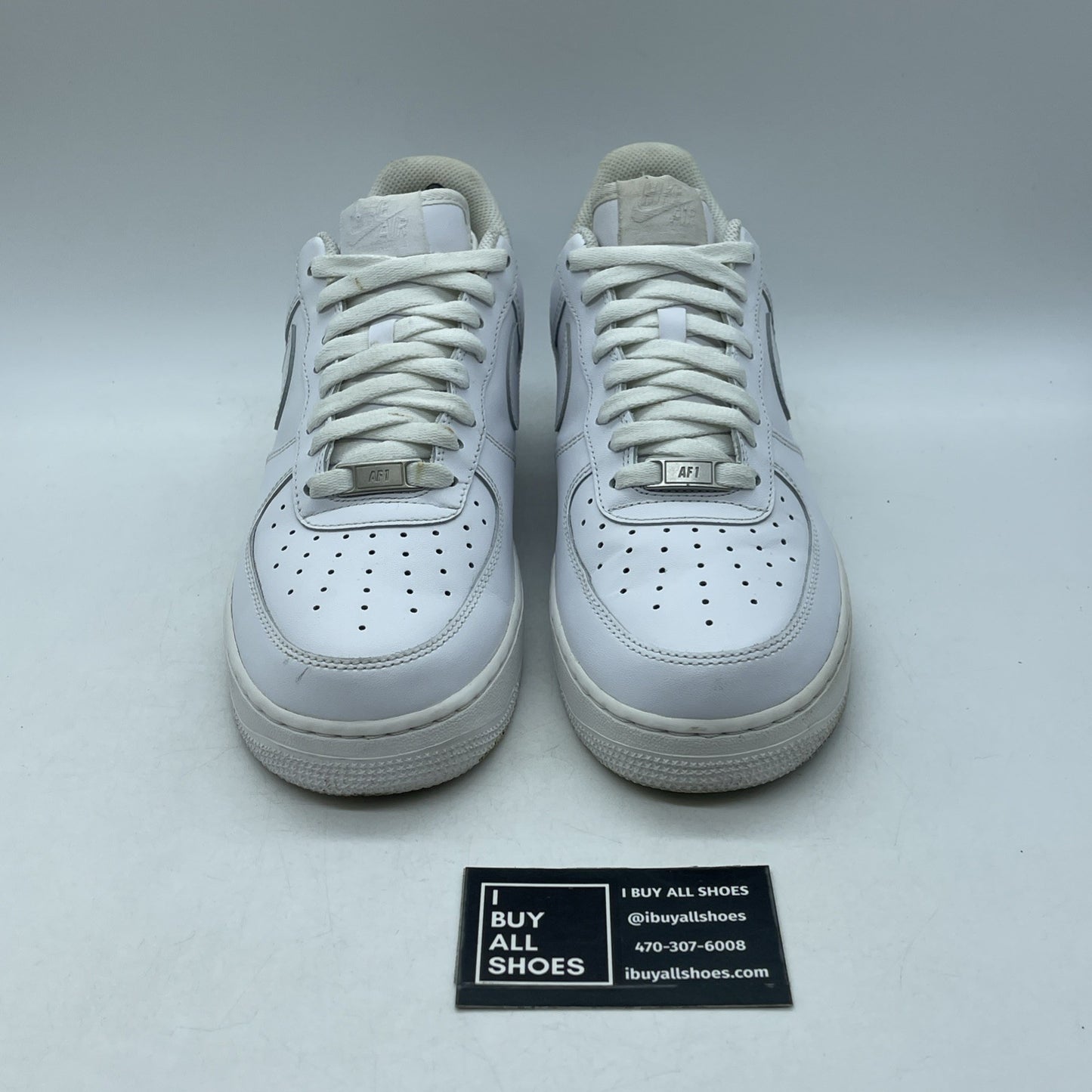 Size 9.5 - Nike Air Force 1 '07 Low Triple White (CW2288-111)