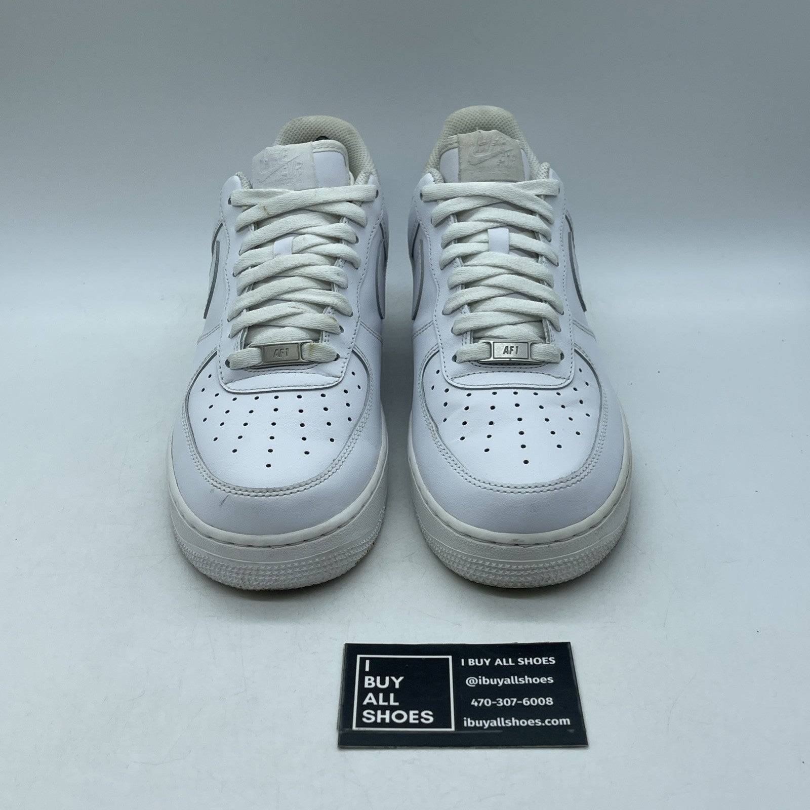 Size 9.5 - Nike Air Force 1 '07 Low Triple White (CW2288-111)