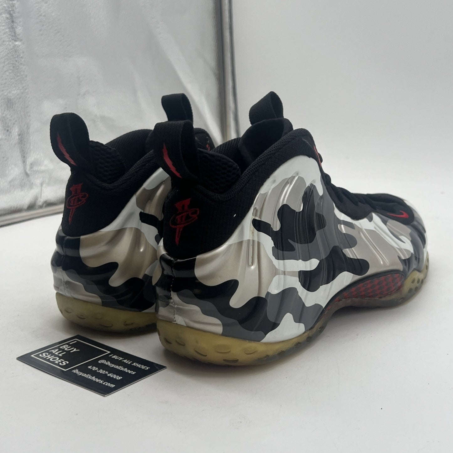 Size 11 - Nike Air Foamposite One PRM Fighter Jet (575420-001)