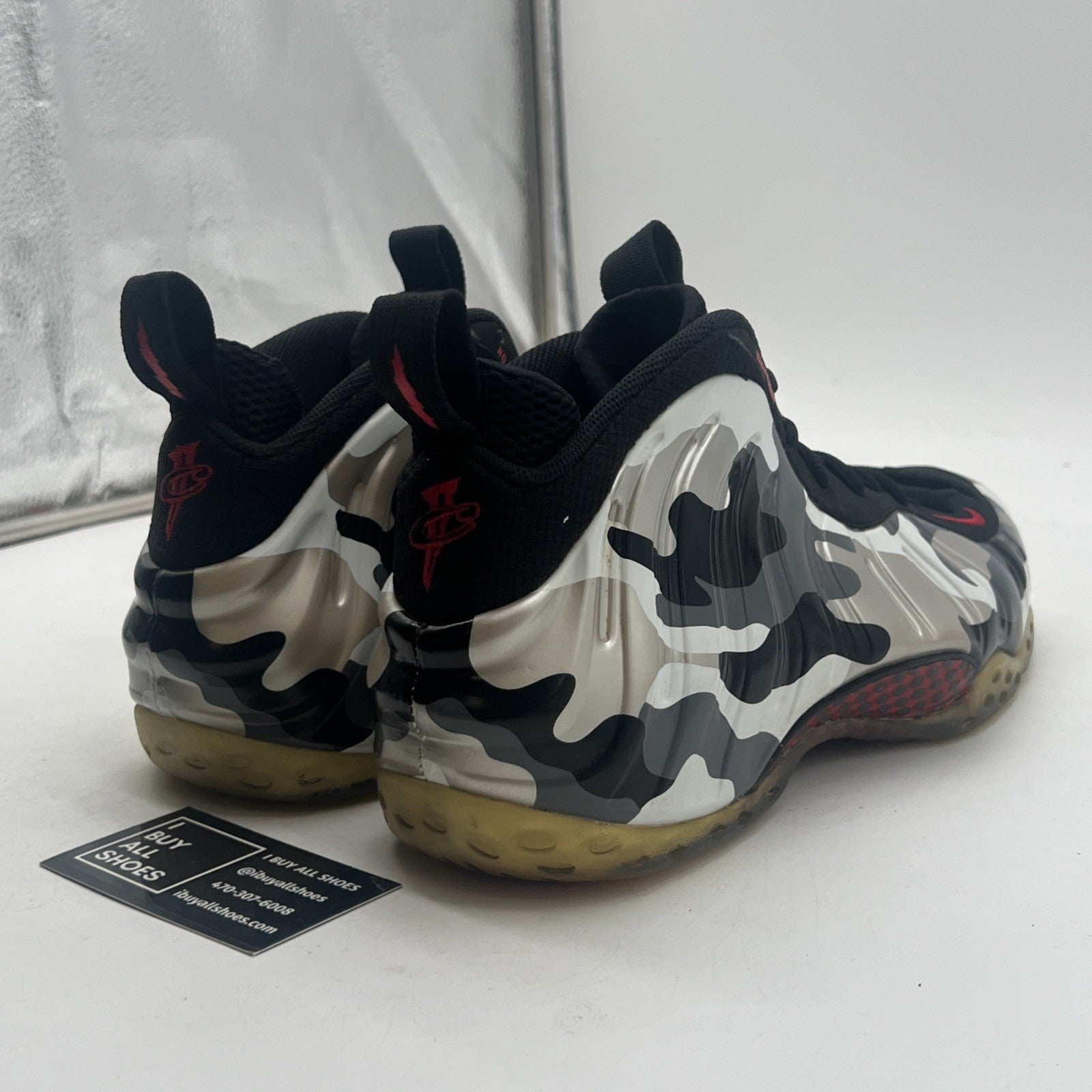 Size 11 - Nike Air Foamposite One PRM Fighter Jet (575420-001)