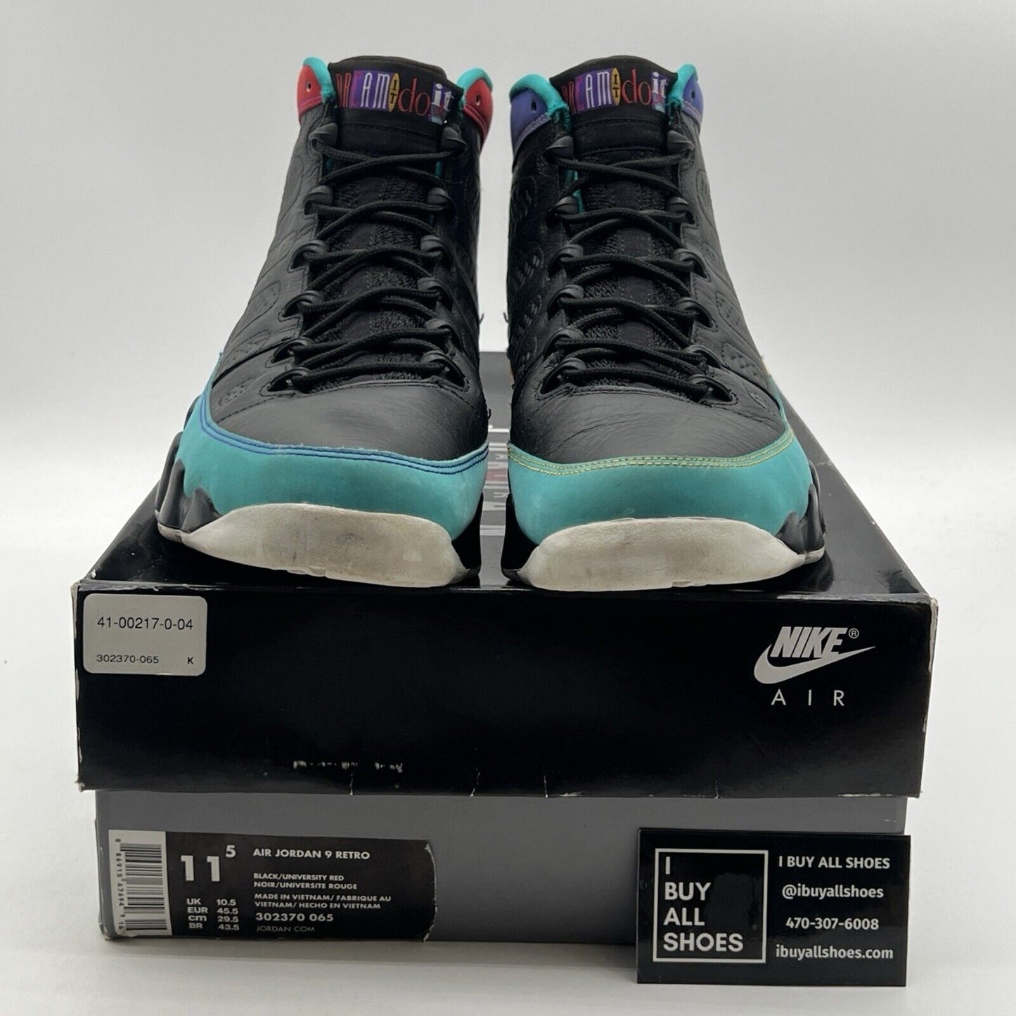 Size 11.5 - Air Jordan 9 Retro Dream It, Do It (302370-065)
