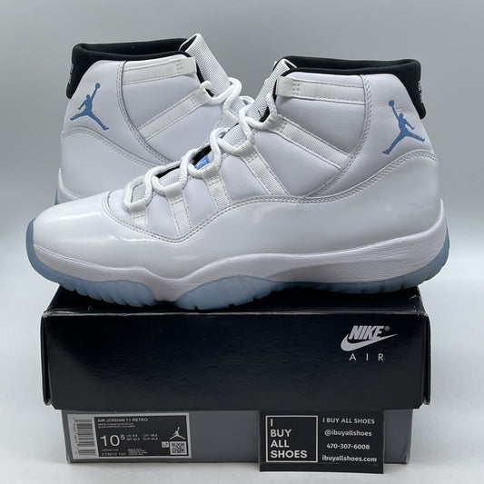 Size 10.5 - Air Jordan 11 Retro 2024 Legend Blue White Black (CT8012-104)