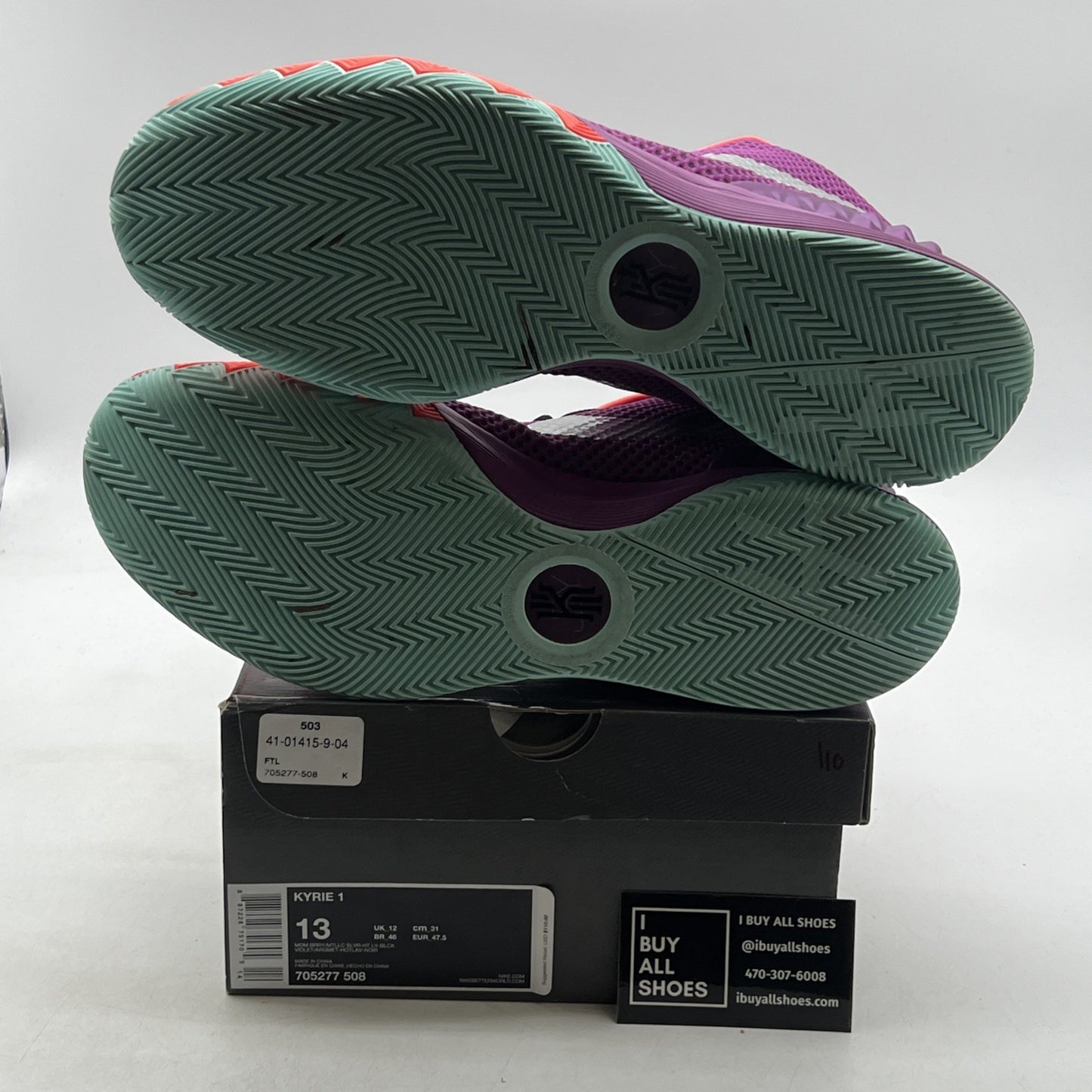 Size 13 - Nike Kyrie 1 Easter - (705277-508)
