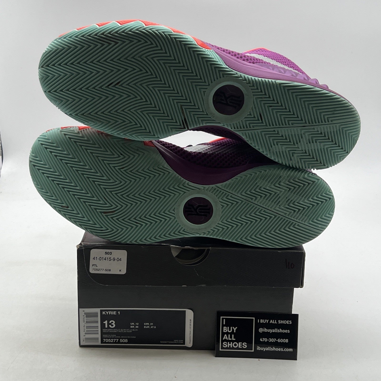 Size 13 - Nike Kyrie 1 Easter - (705277-508)