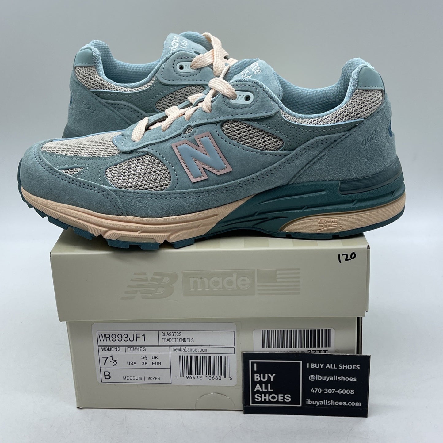 Size 7.5 - Joe Freshgoods x New Balance 993 Made in USA Performance Art  Arctic