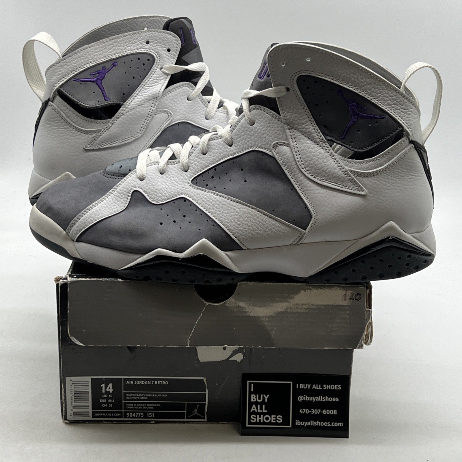 Size 14 - Air Jordan 7 Retro Flint (304775-151)