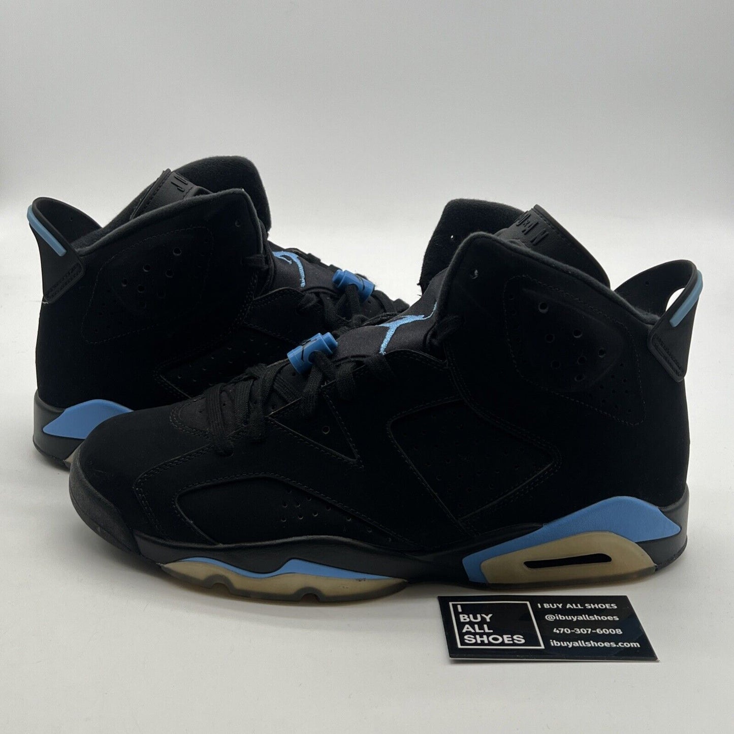 Size 11.5 - Air Jordan 6 Retro UNC (384664-006)