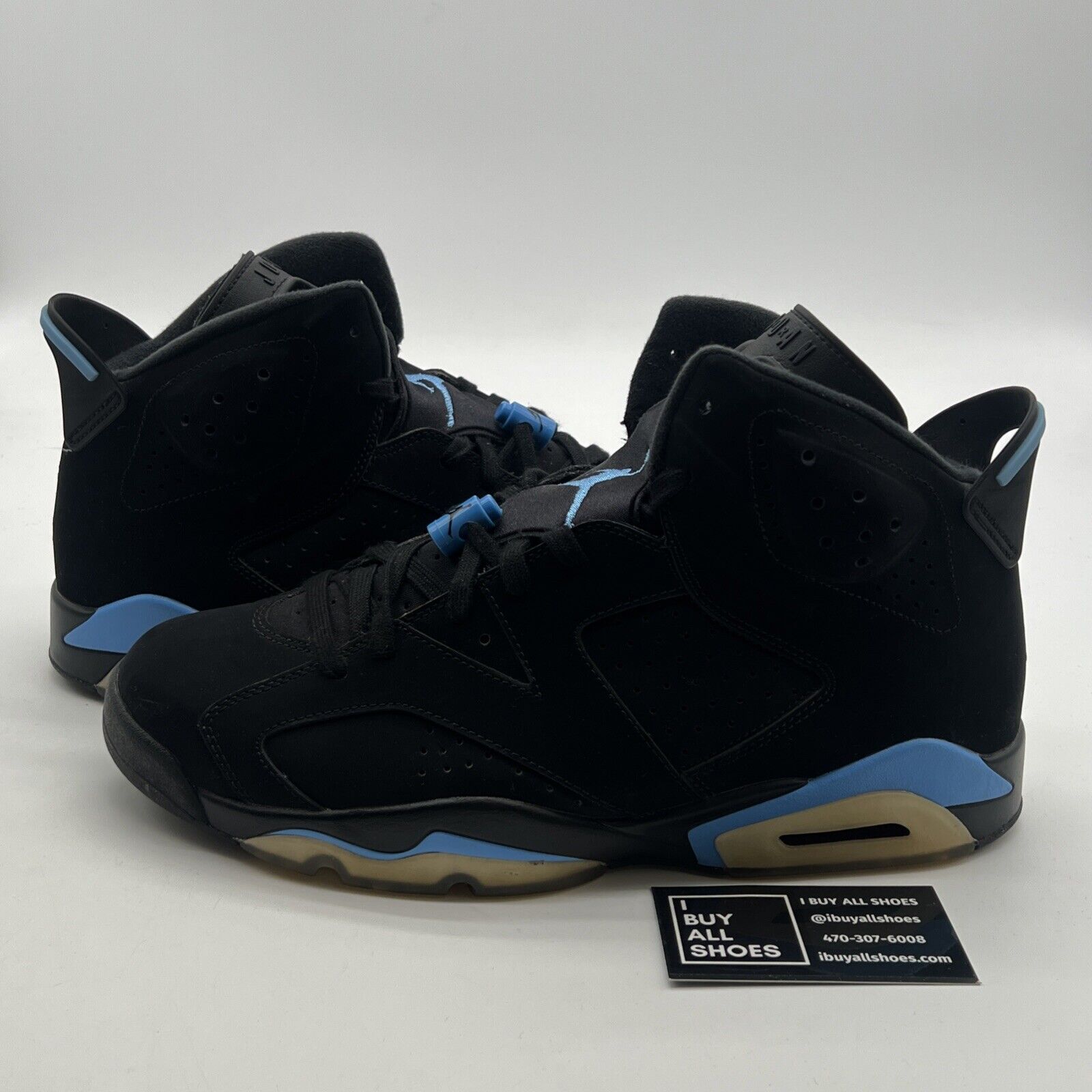 Size 11.5 - Air Jordan 6 Retro UNC (384664-006)