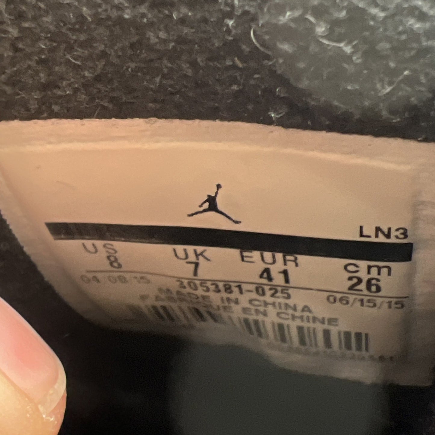Size 8 - Air Jordan 8 Retro Aqua 2015 (305381-025)