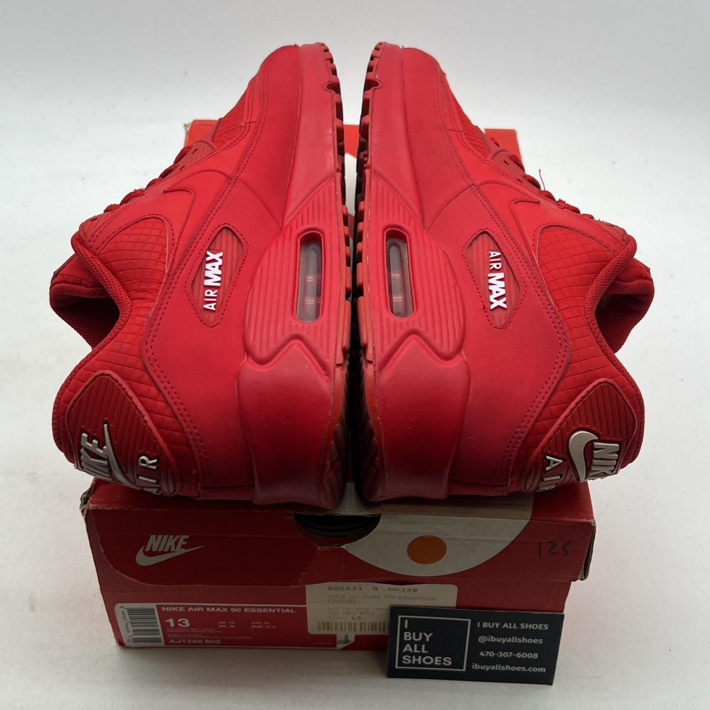Size 13 - Nike Air Max 90 Essential University Red (AJ1285-602)