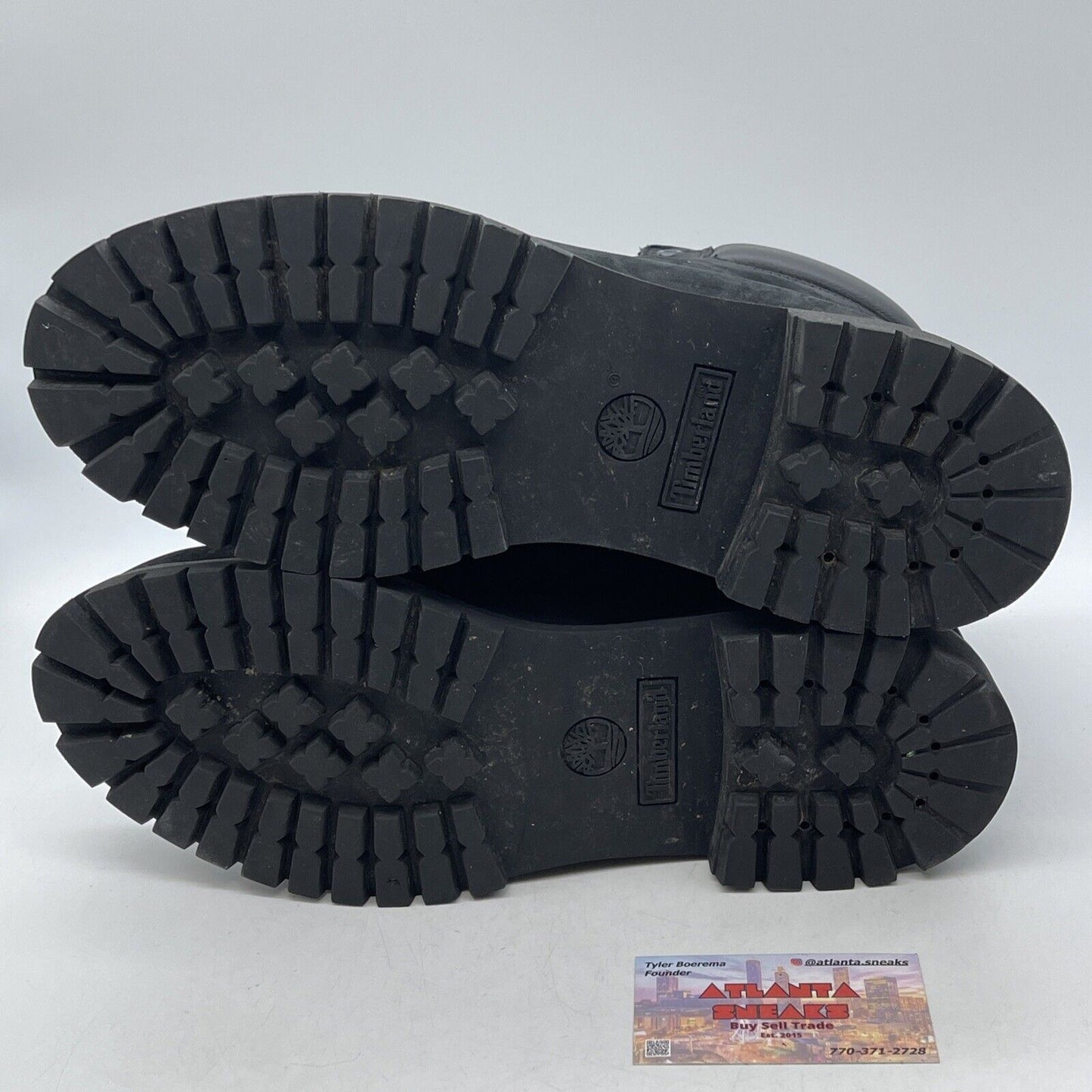Size 12 - Timberland Men 6 INCH Premium Boot  Black Suede Leather (10073A3935)
