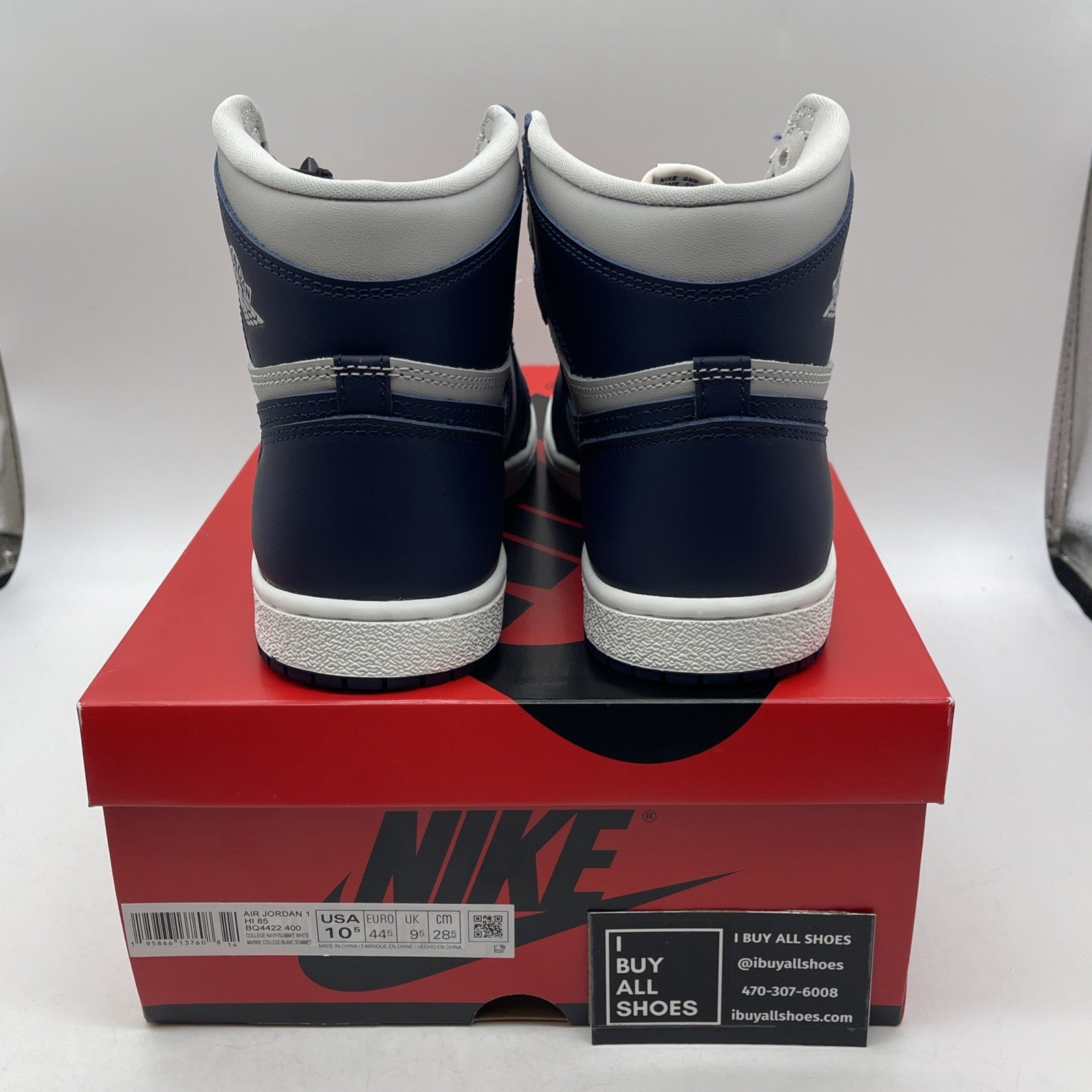 Size 10.5 - Air Jordan 1 Retro '85 High Georgetown (BQ4422-400)
