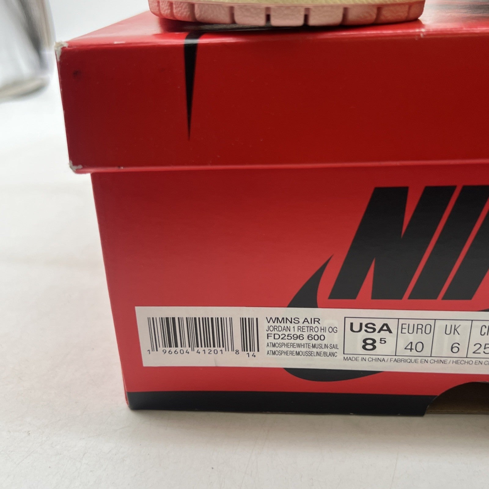 Size 8.5 - Air Jordan 1 Retro OG High Washed Pink W (FD2596-600)