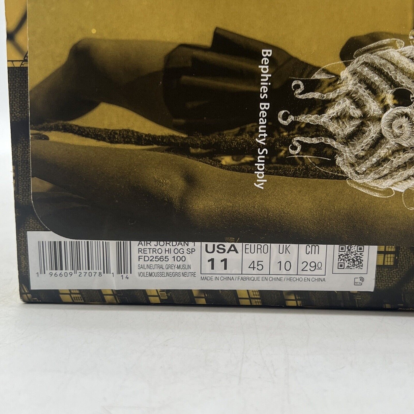 Size 11 - Union LA x Bephie's Beauty Supply x Air Jordan 1 High (FD2565-100)