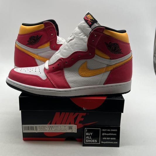 Size 11.5 - Air Jordan 1 Retro High OG Light Fusion Red 2021 (555088-603)