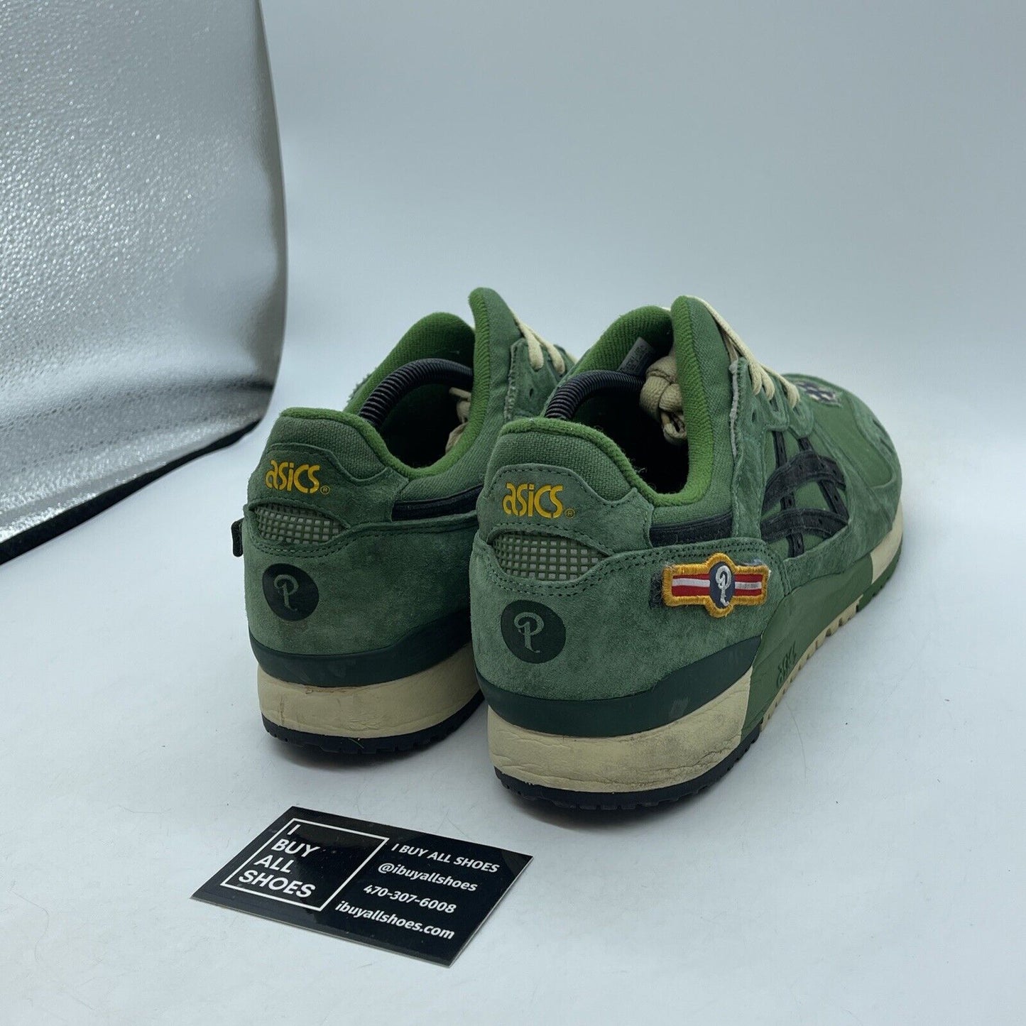 Size 10.5 - ASICS x Sneaker Politics Gel-Lyte III "Always Ready" Green Black